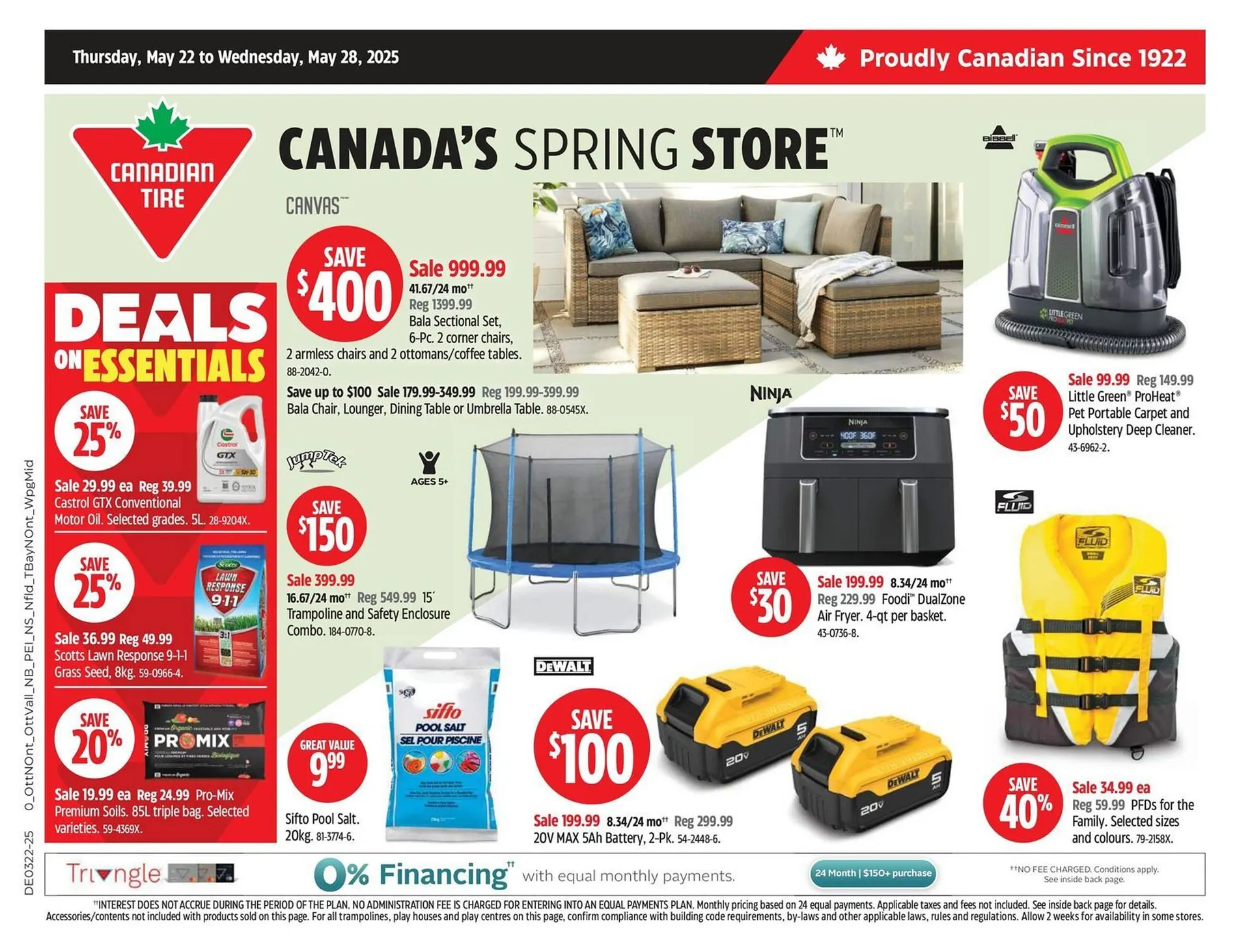 Canadian Tire flyer from May 22 to May 28 2025 - flyer page 1