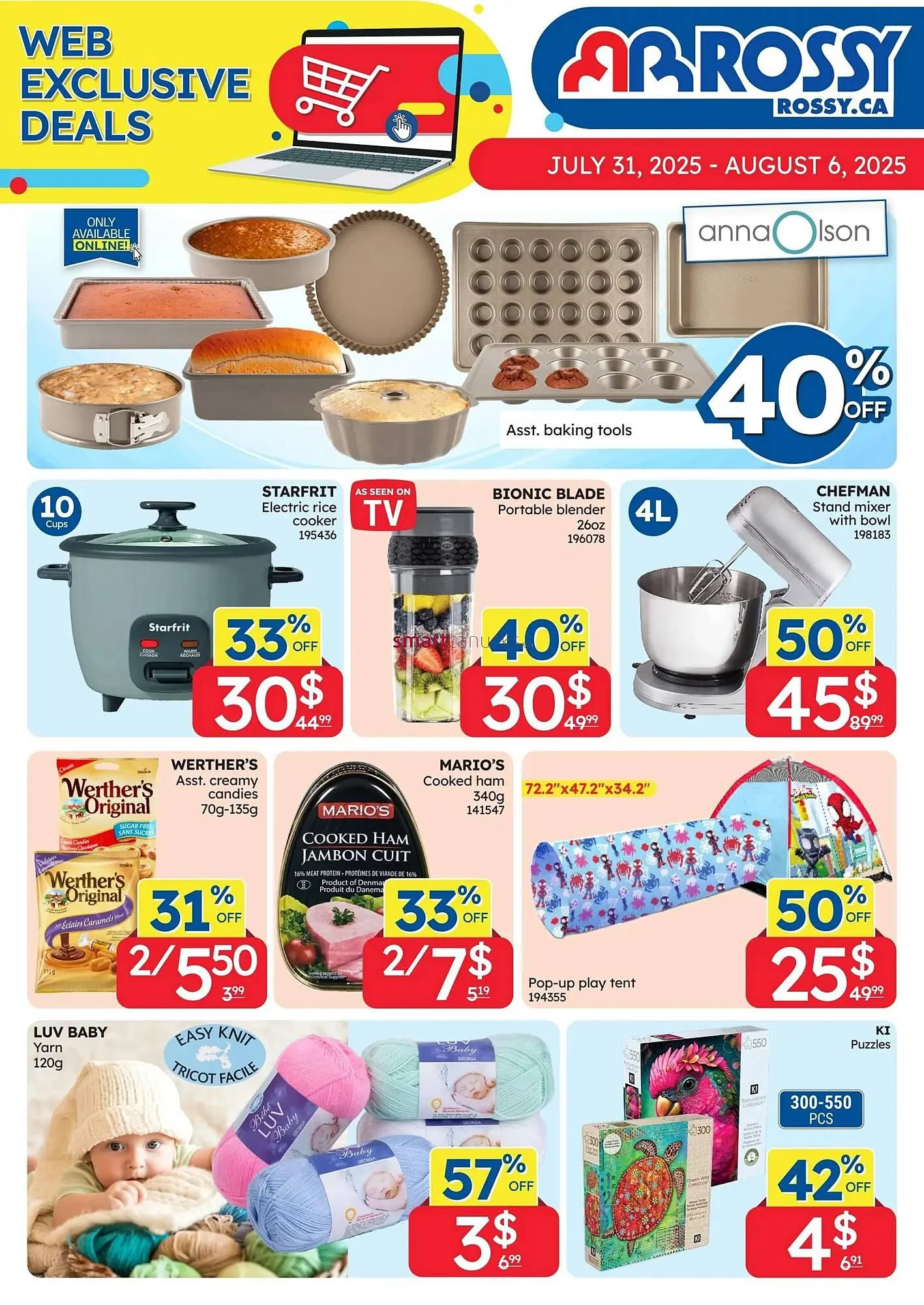 Rossy flyer from July 31 to August 6 2025 - flyer page 9
