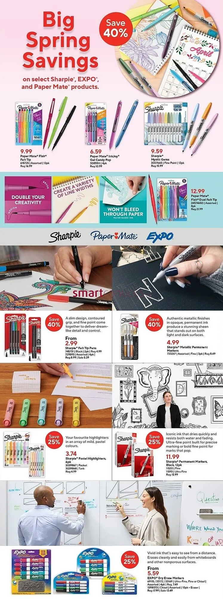 Staples flyer from March 26 to April 1 2025 - flyer page 12