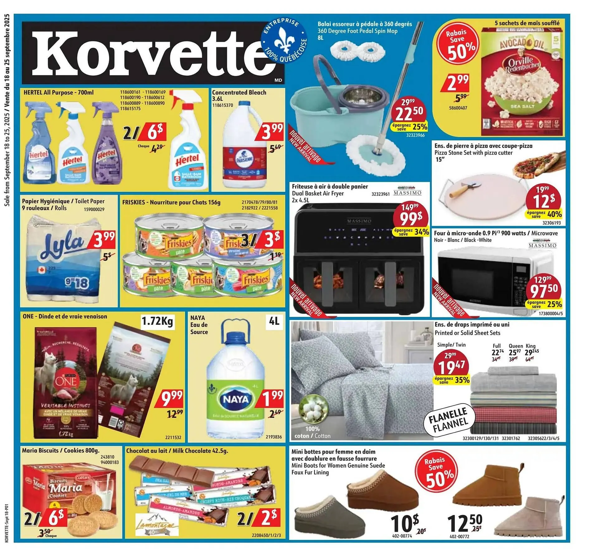 Korvette flyer from September 18 to September 24 2025 - flyer page 1