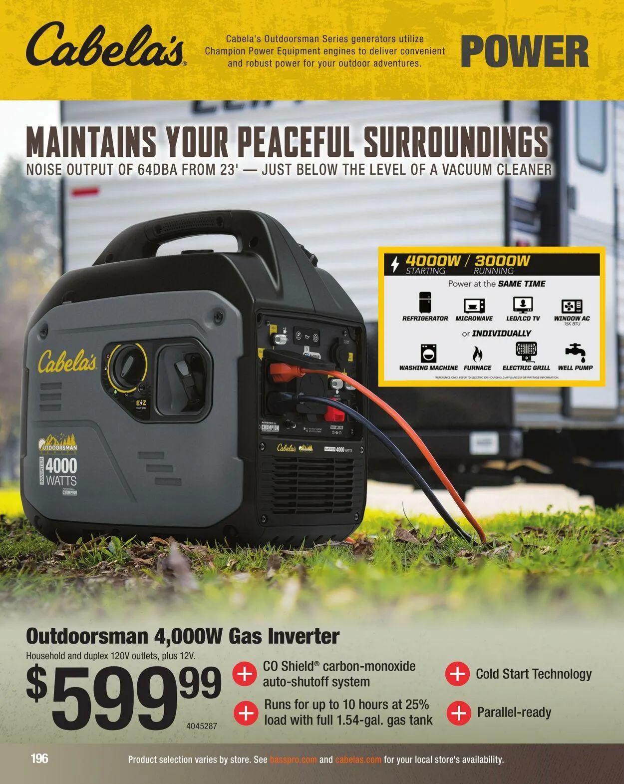 Bass Pro Current flyer from October 9 to October 23 2025 - flyer page 196