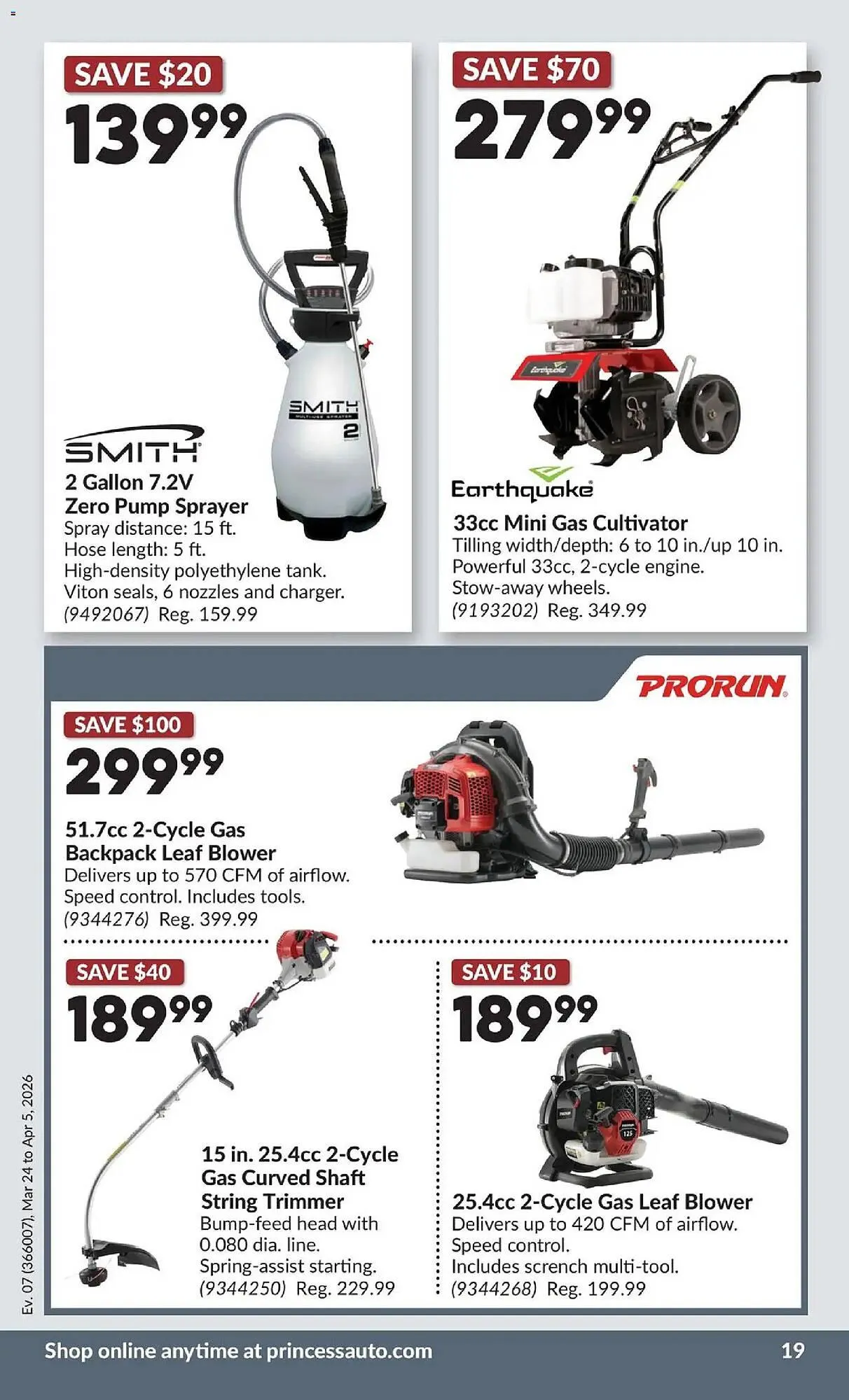 Princess Auto flyer from March 24 to April 6 2026 - flyer page 27