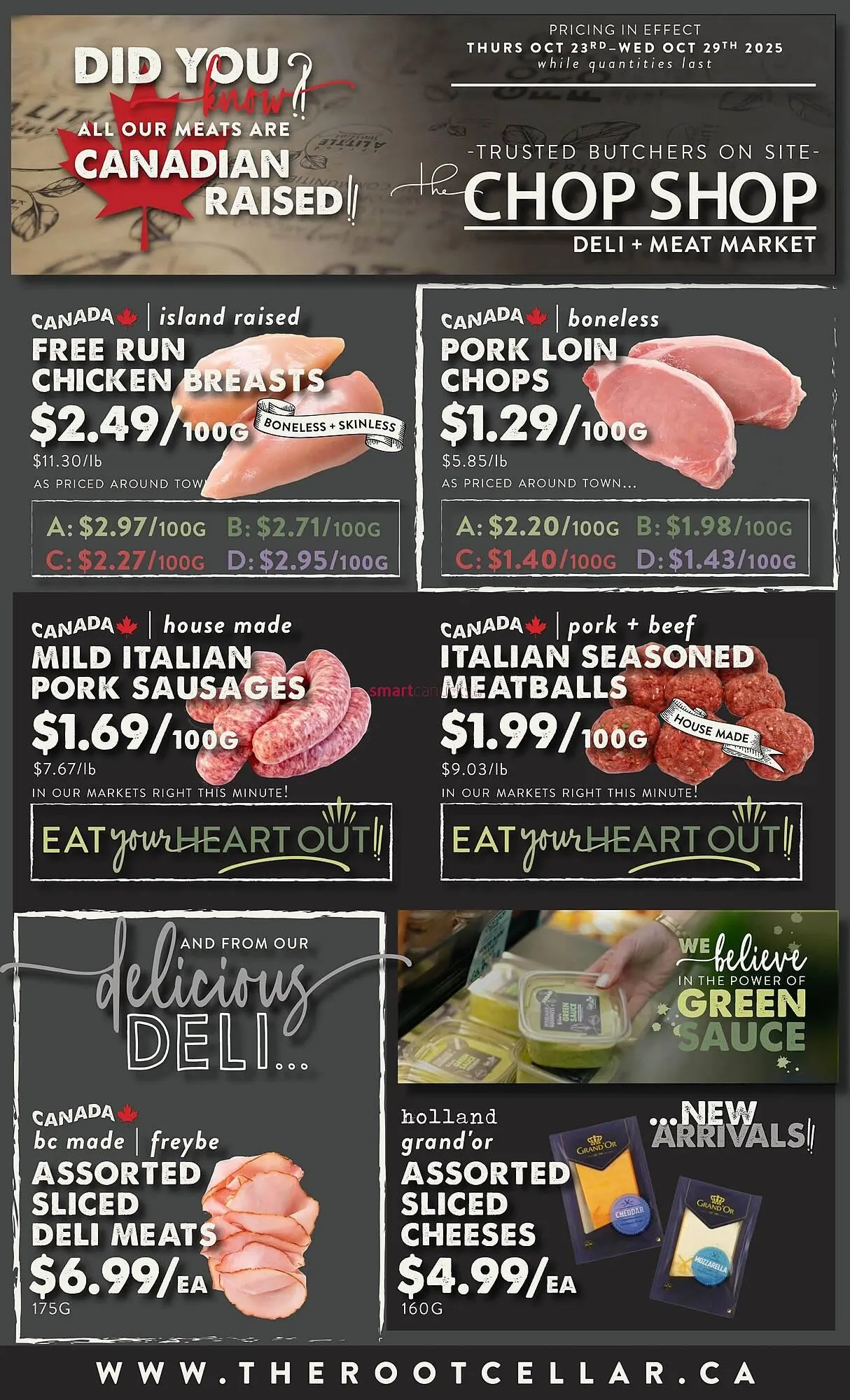 The Root Cellar flyer from October 23 to October 29 2025 - flyer page 4