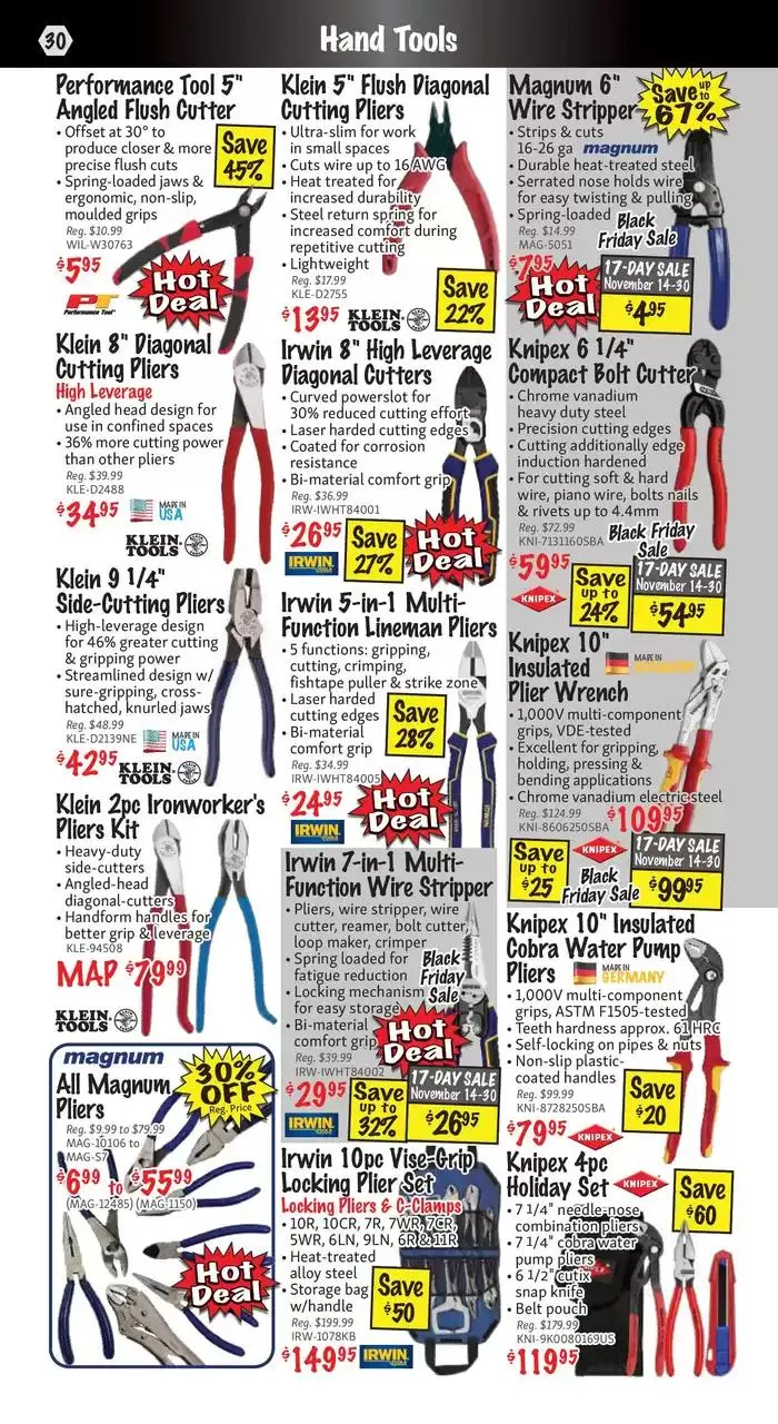 KMS Tools November 2024 Black Friday Sale from November 1 to November 15 2024 - flyer page 30