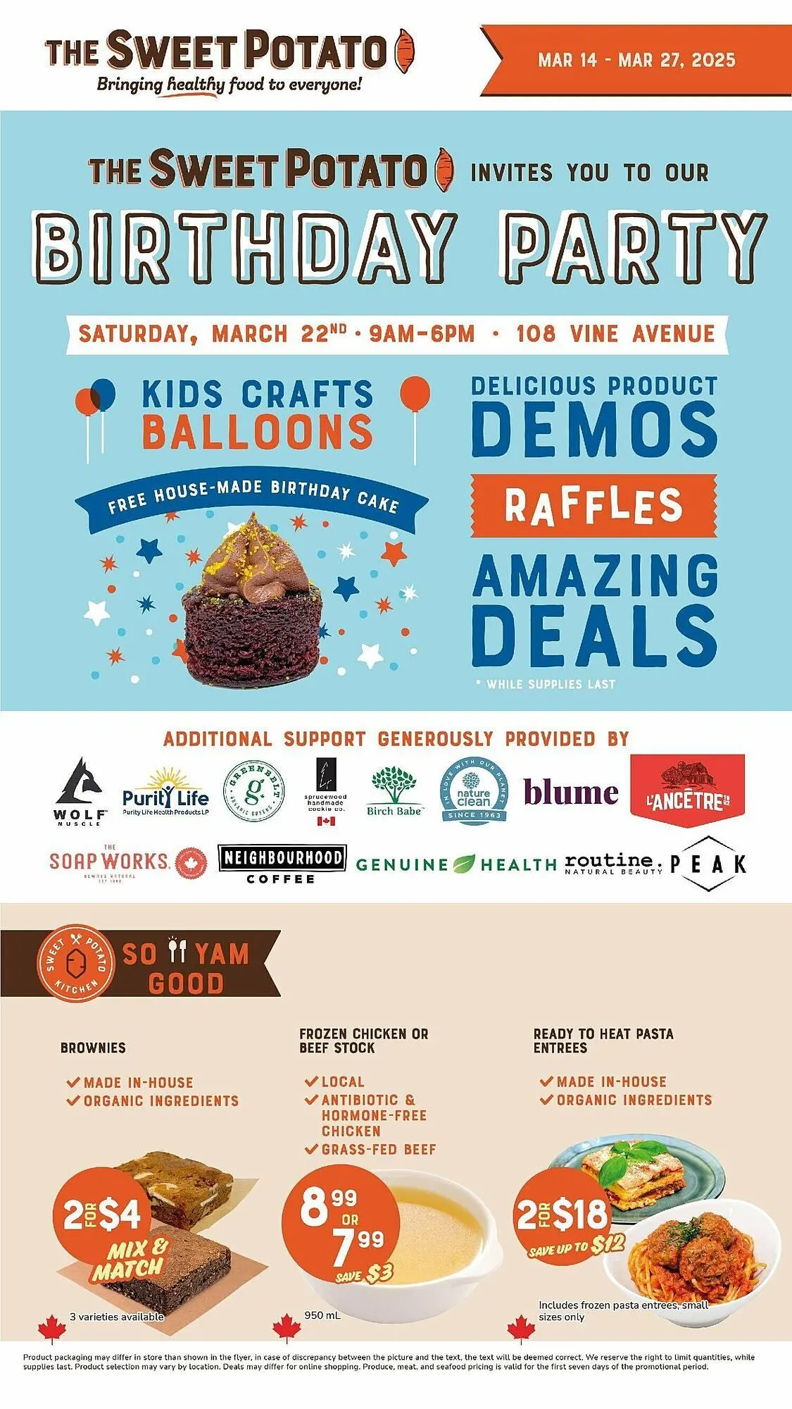 The Sweet Potato flyer from March 14 to March 21 2025 - flyer page 4