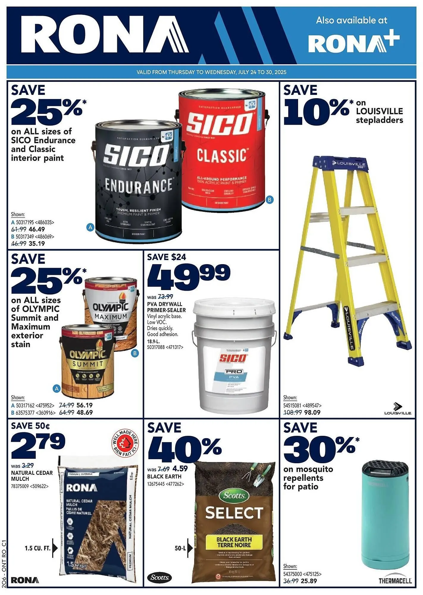 RONA flyer - 1