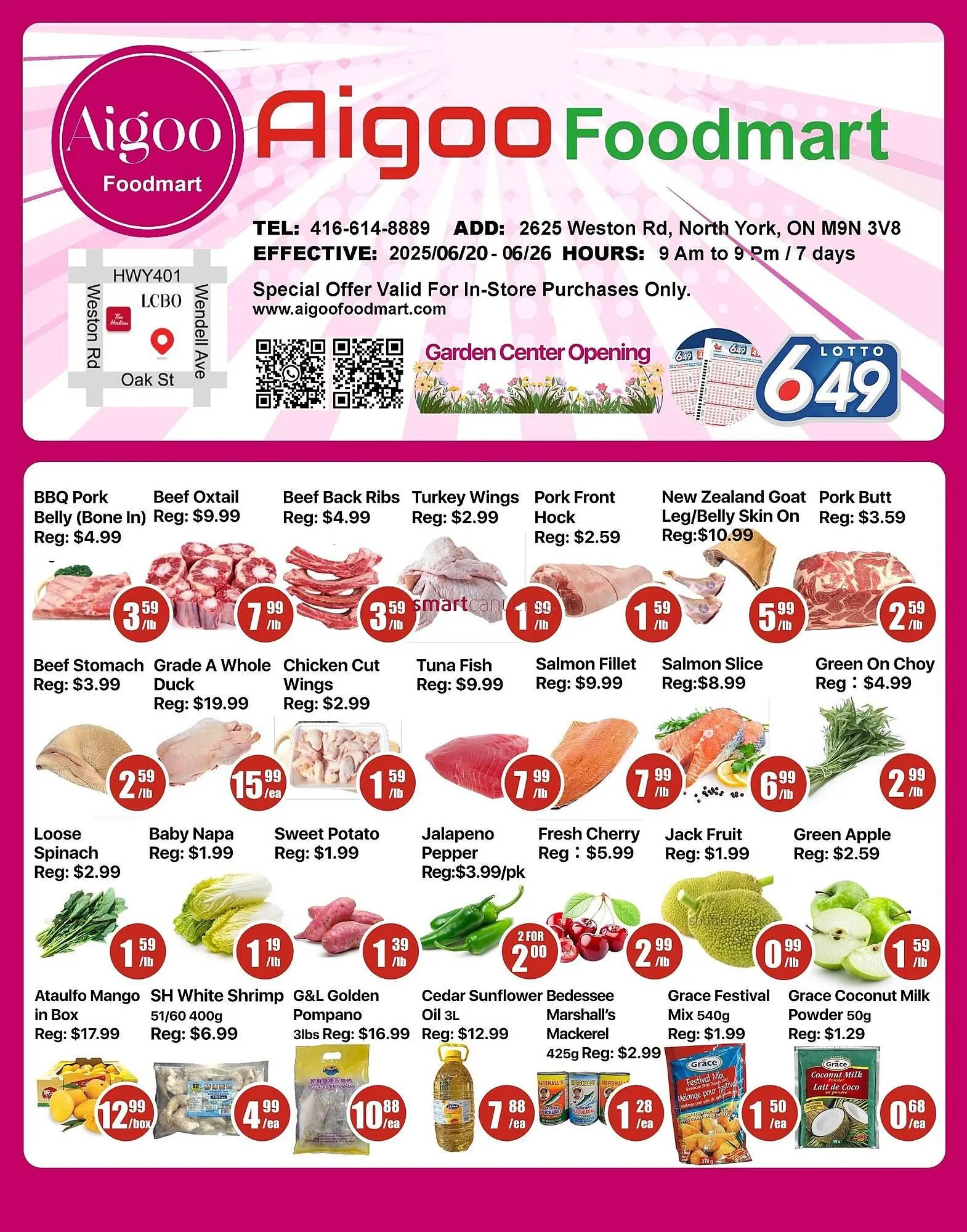 Aigoo Foodmart flyer from June 19 to June 25 2025 - flyer page 1