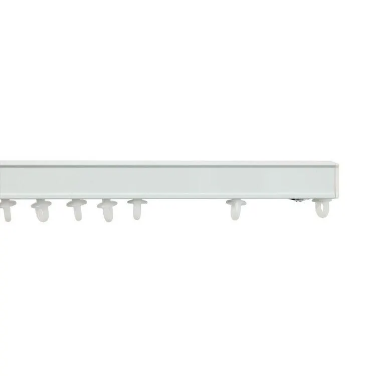 Caprice Premium S-Fold Curtain Track White