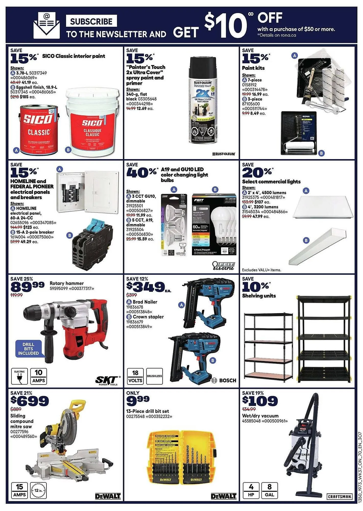 RONA flyer from October 9 to October 23 2025 - flyer page 6