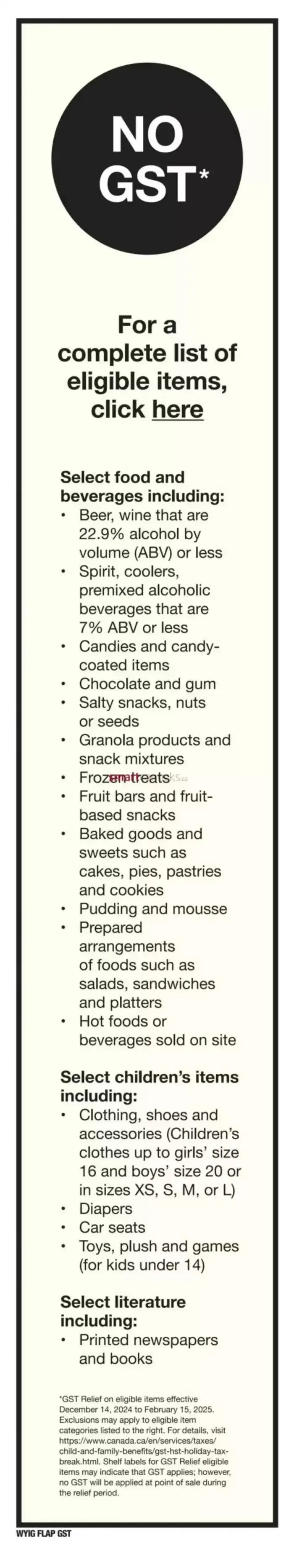 Independent Grocer weeky flyer from January 9 to January 15 2025 - flyer page 21