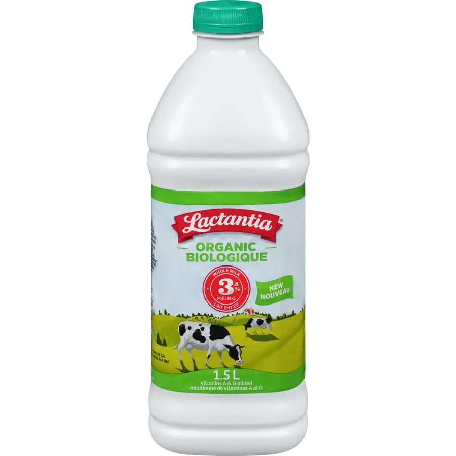 Lait Entier Biologique 3.8%