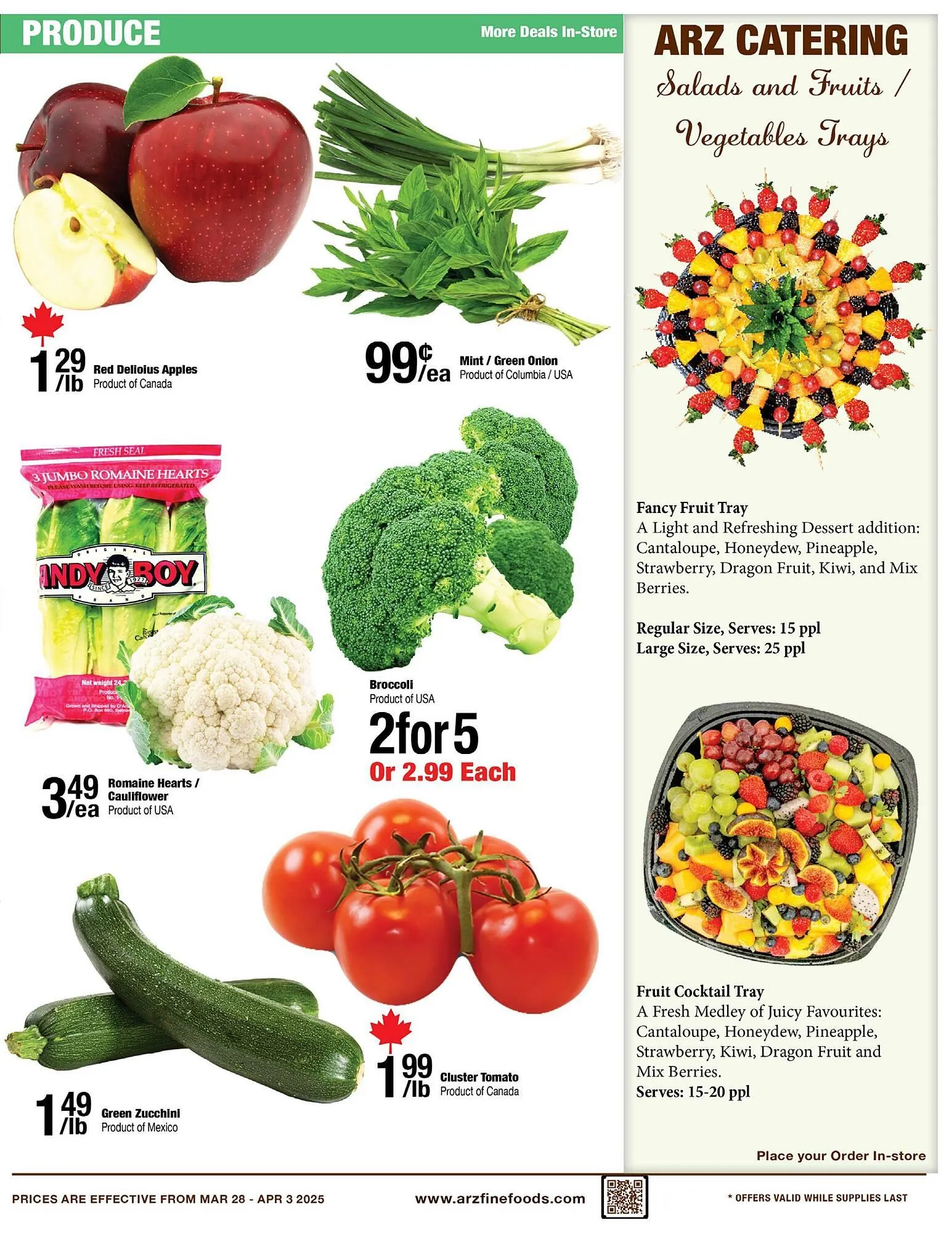 Arz Fine Foods flyer from March 28 to April 3 2025 - flyer page 7