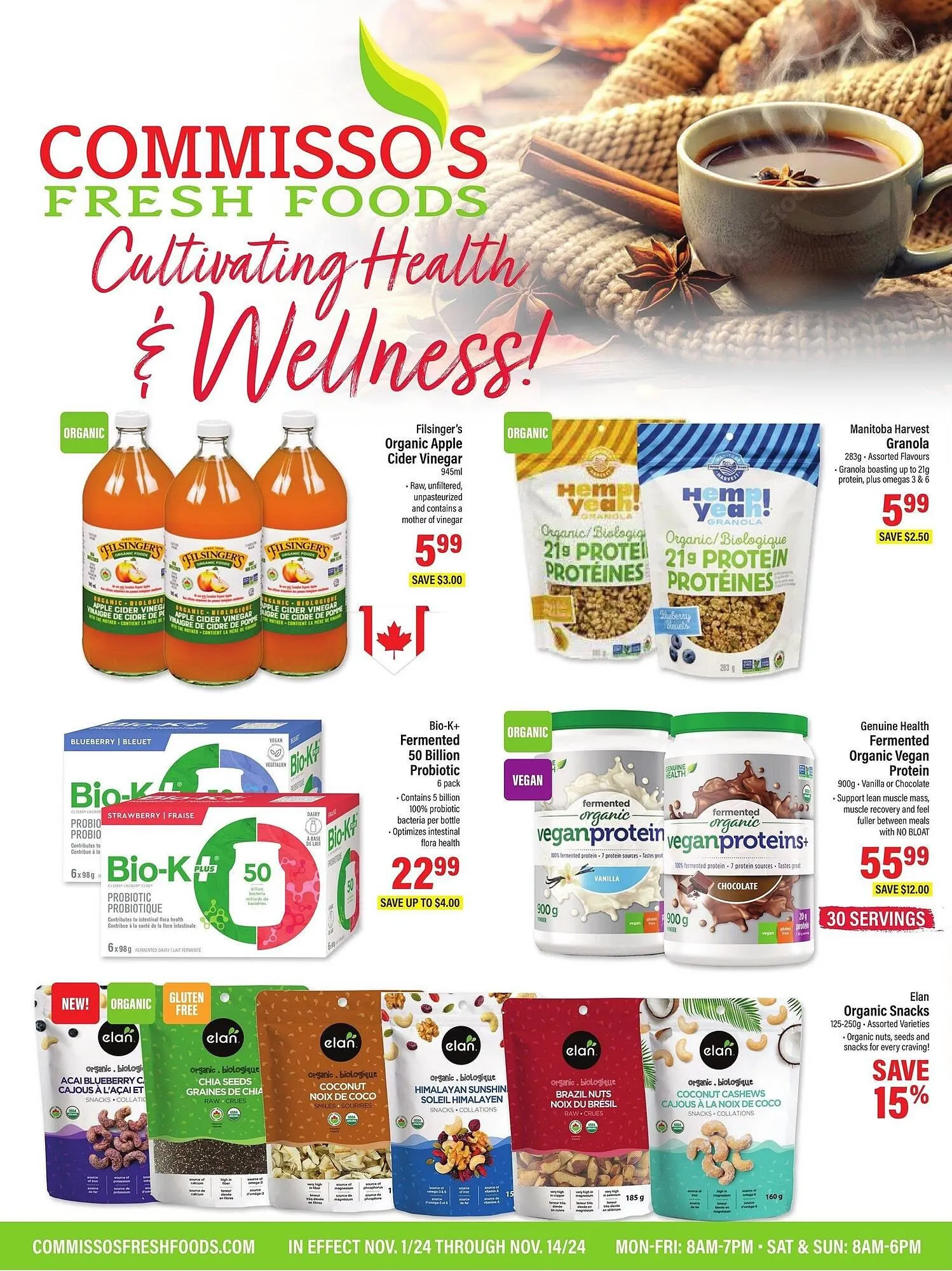 Commisso's Fresh Foods flyer from October 31 to November 6 2024 - flyer page 1