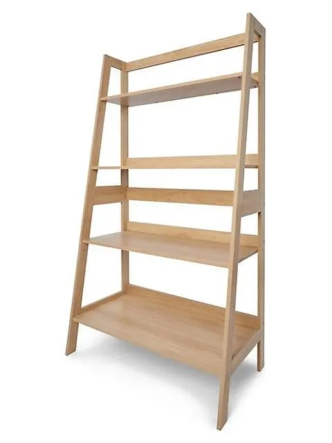 Oak-Look Bookshelf
