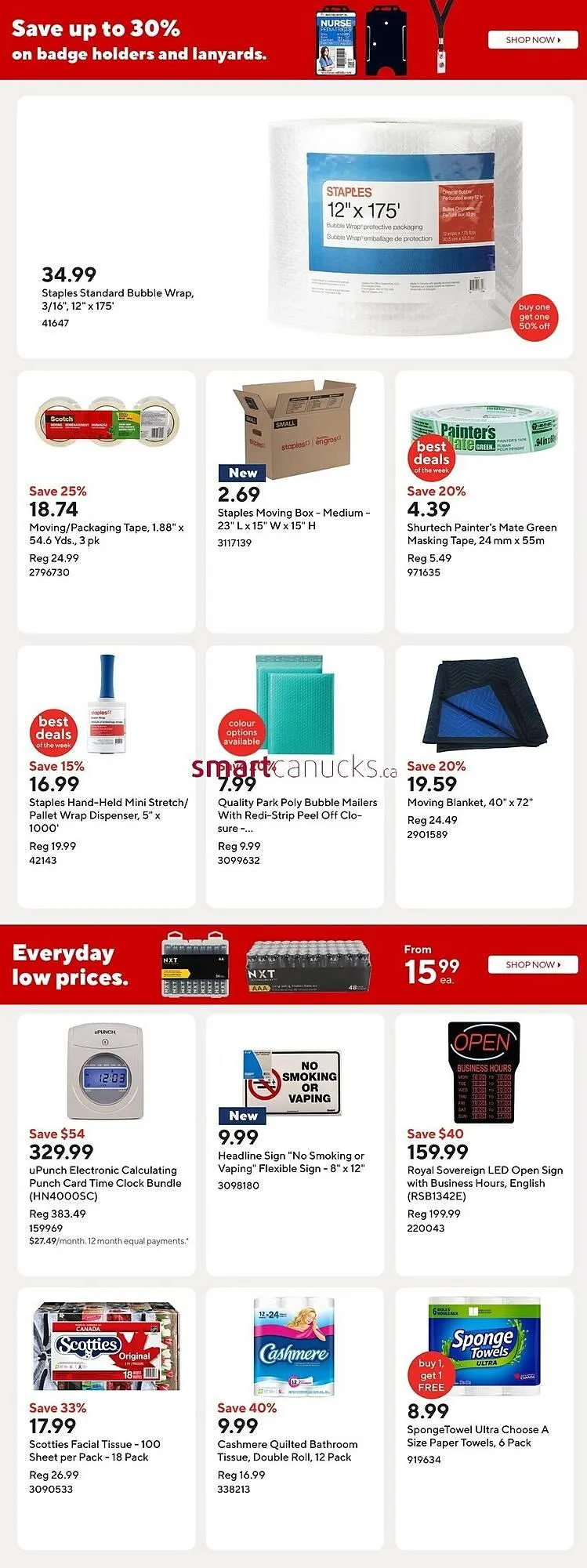 Staples flyer from May 16 to May 22 2025 - flyer page 14