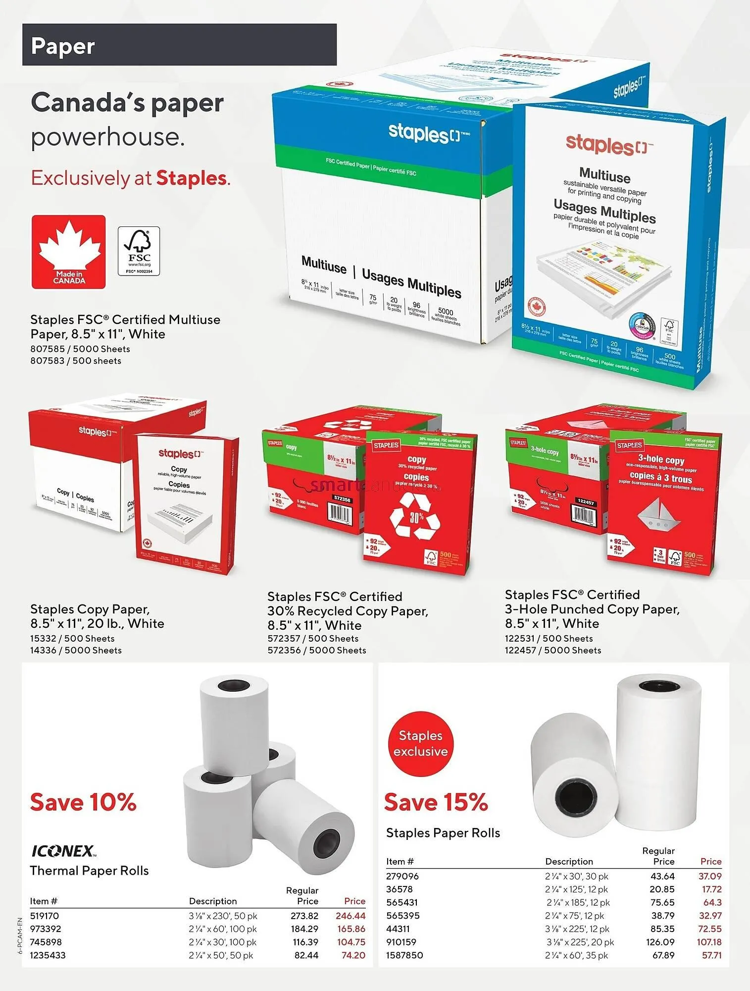Staples flyer from April 16 to April 22 2025 - flyer page 6
