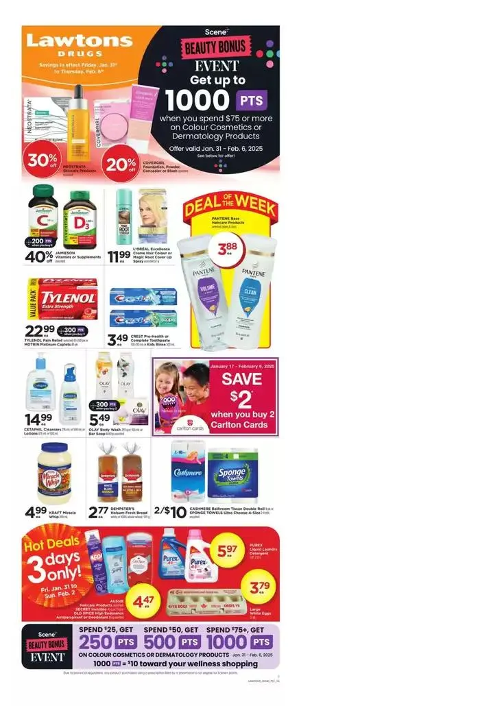 Weekly Ad from January 31 to February 6 2025 - flyer page 1