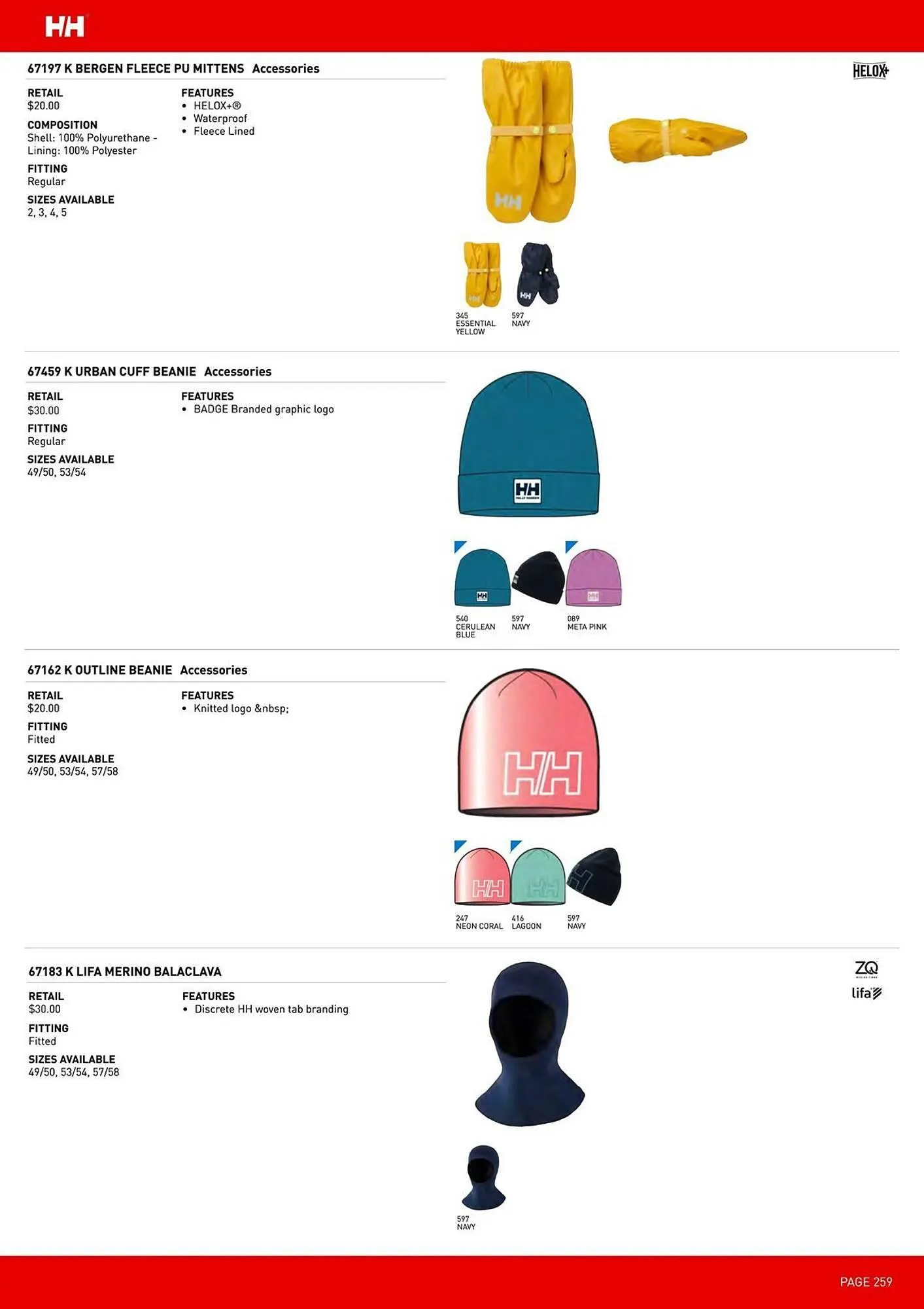 Helly Hansen flyer from September 11 to February 28 2026 - flyer page 259