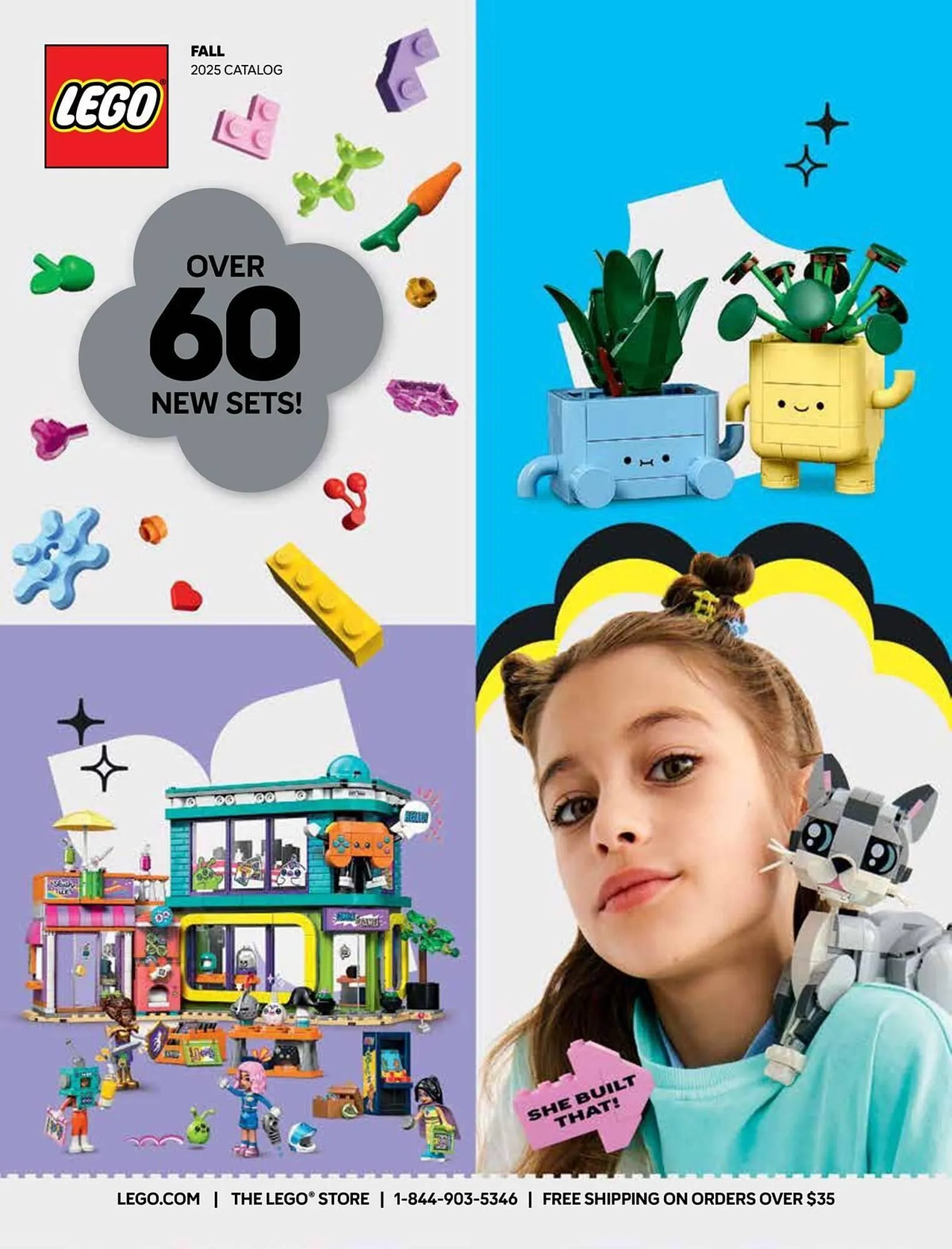 Lego flyer from September 11 to November 30 2025 - flyer page 1