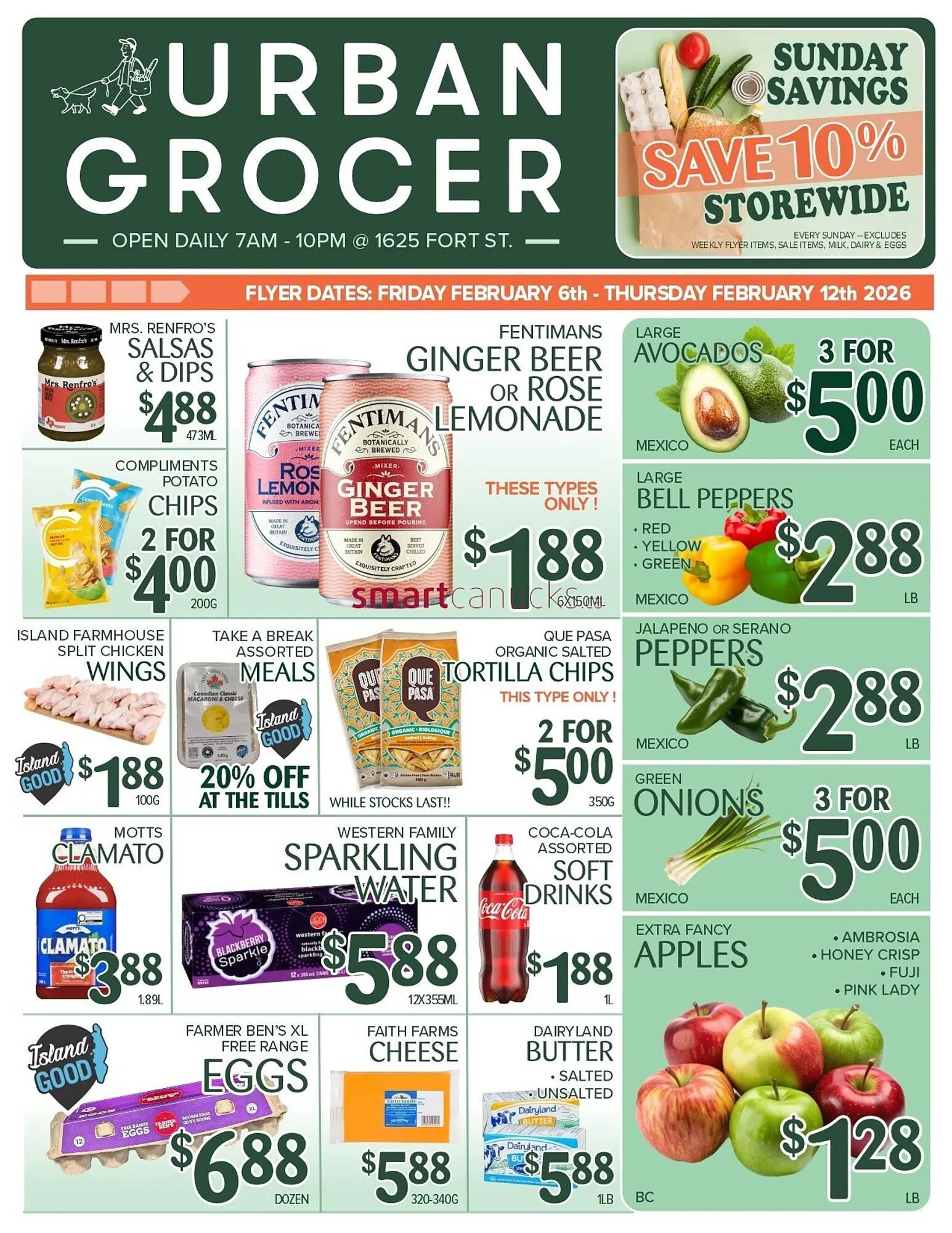 Urban Grocer flyer - 1