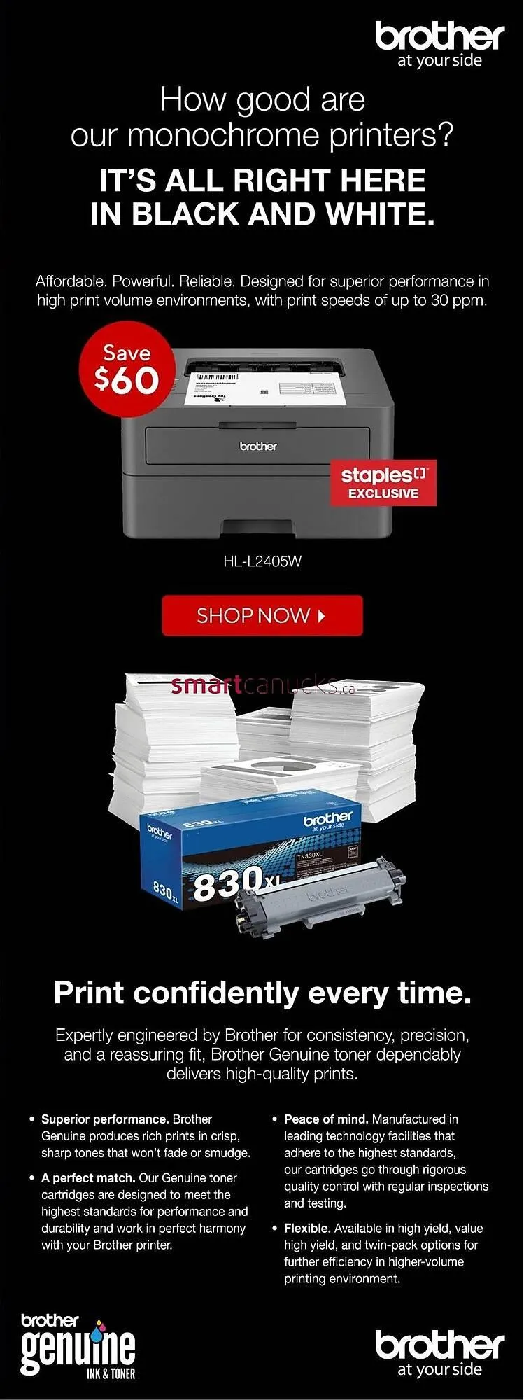 Staples flyer from November 1 to November 7 2024 - flyer page 28