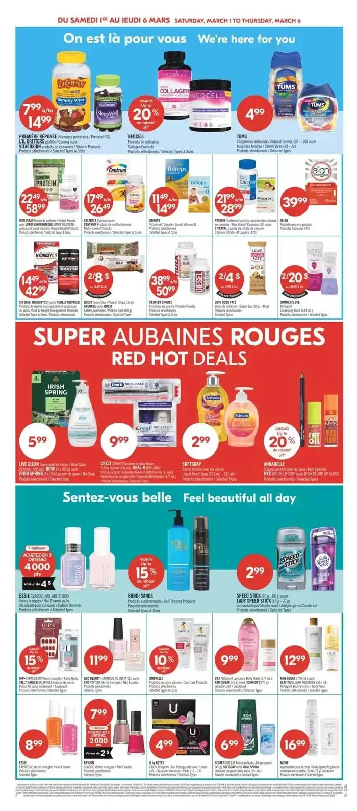 Shoppers Drug Mart Weekly ad from March 1 to March 6 2025 - flyer page 8