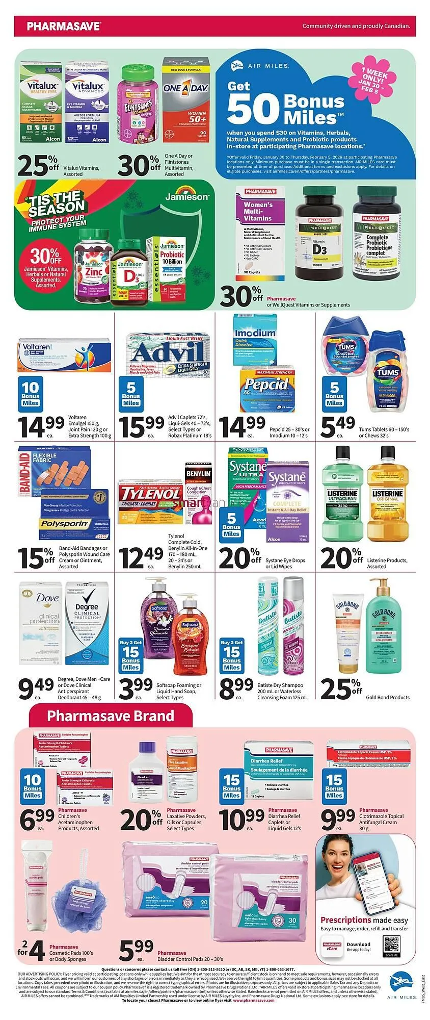 Pharmasave flyer from January 30 to February 12 2026 - flyer page 2