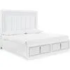 Chalanna Storage Bed - White
