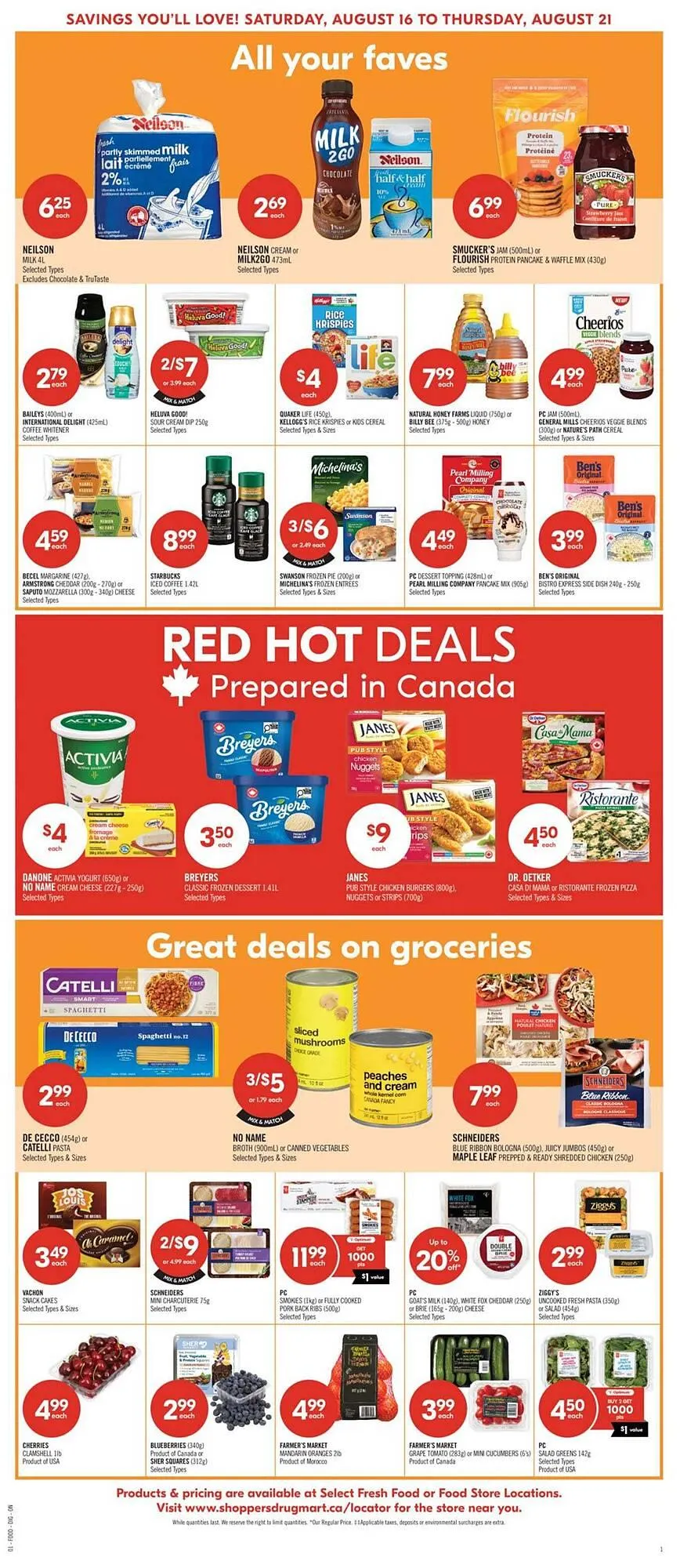Shoppers Drug Mart flyer from August 14 to August 21 2025 - flyer page 7