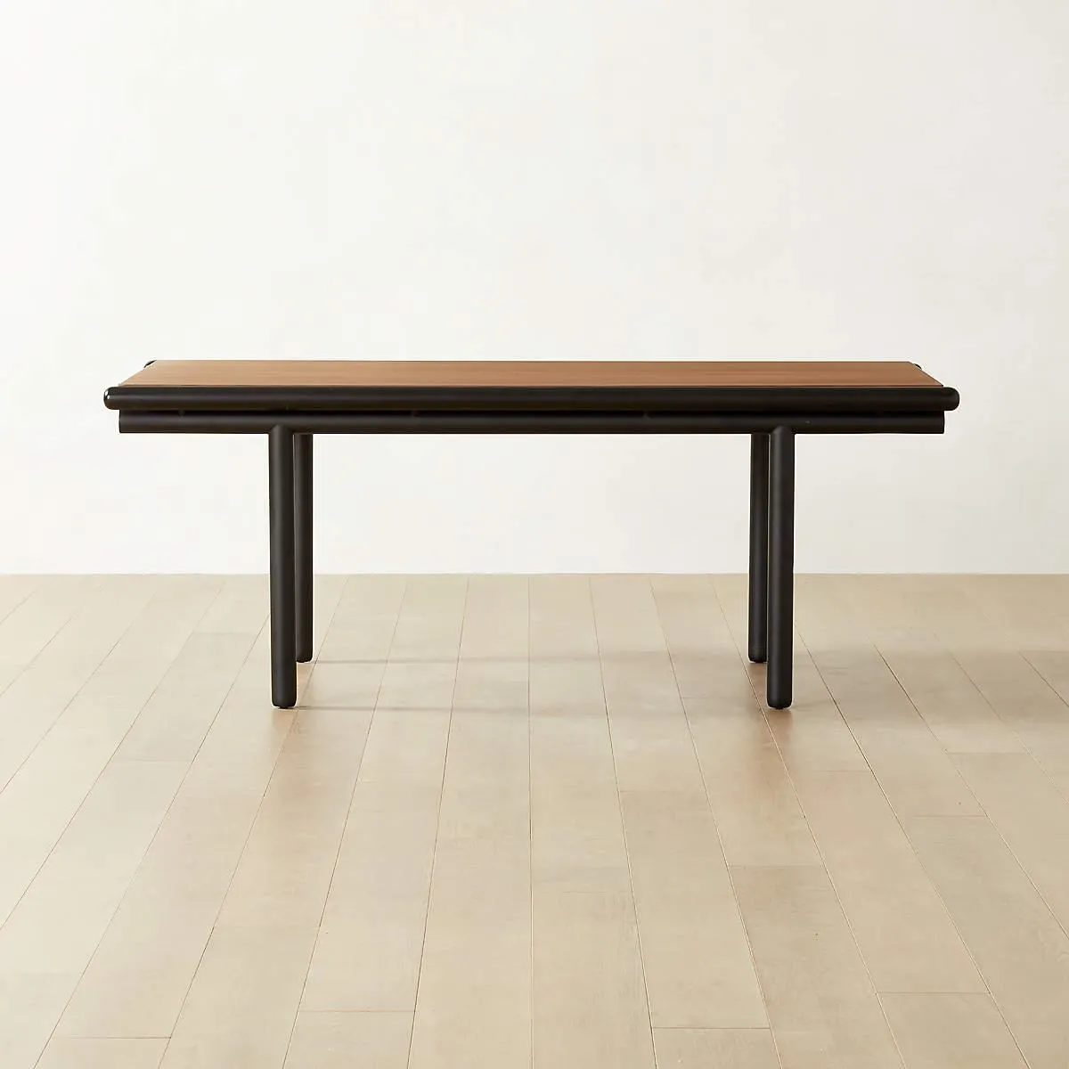 Anacapri Rectangular Walnut Dining Table 78" by Gianfranco Frattini