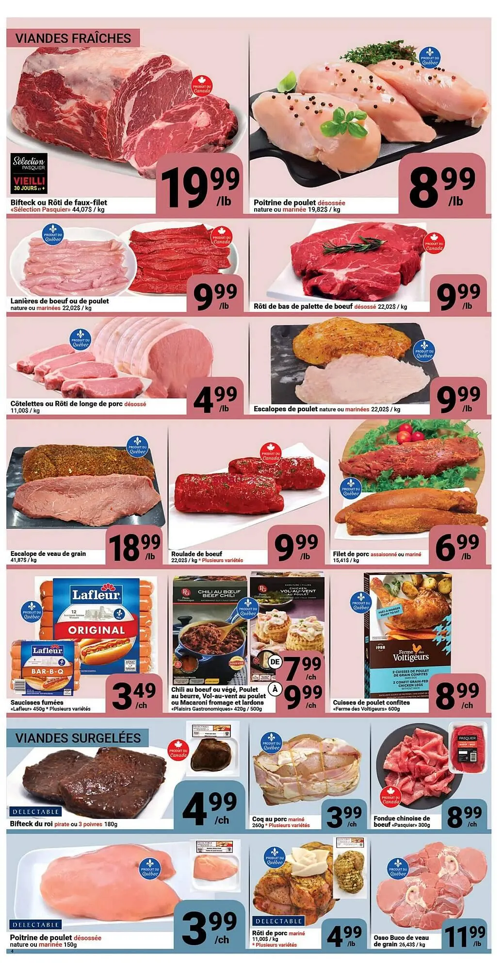 Pasquier flyer from October 23 to October 29 2025 - flyer page 4