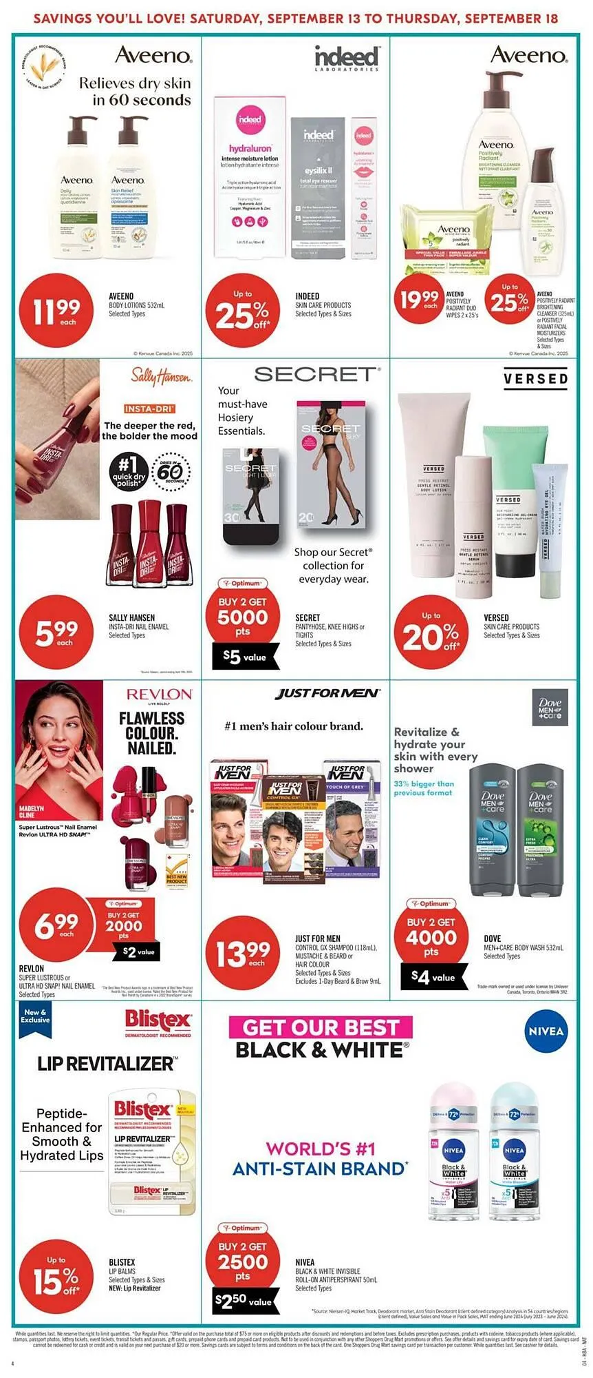 Shoppers Drug Mart flyer from September 13 to September 19 2025 - flyer page 14