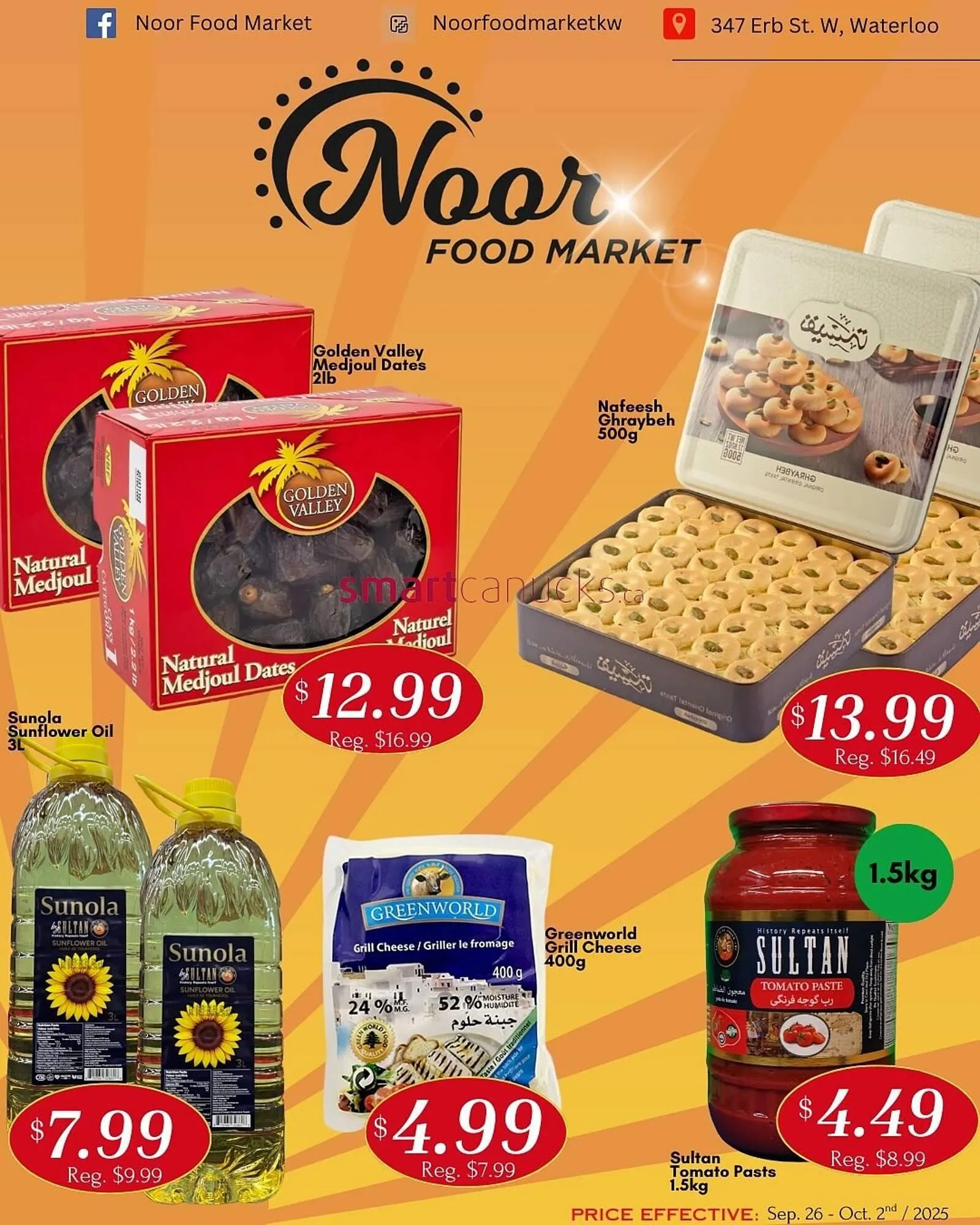 Noor Food Market flyer from September 26 to October 2 2025 - flyer page 1