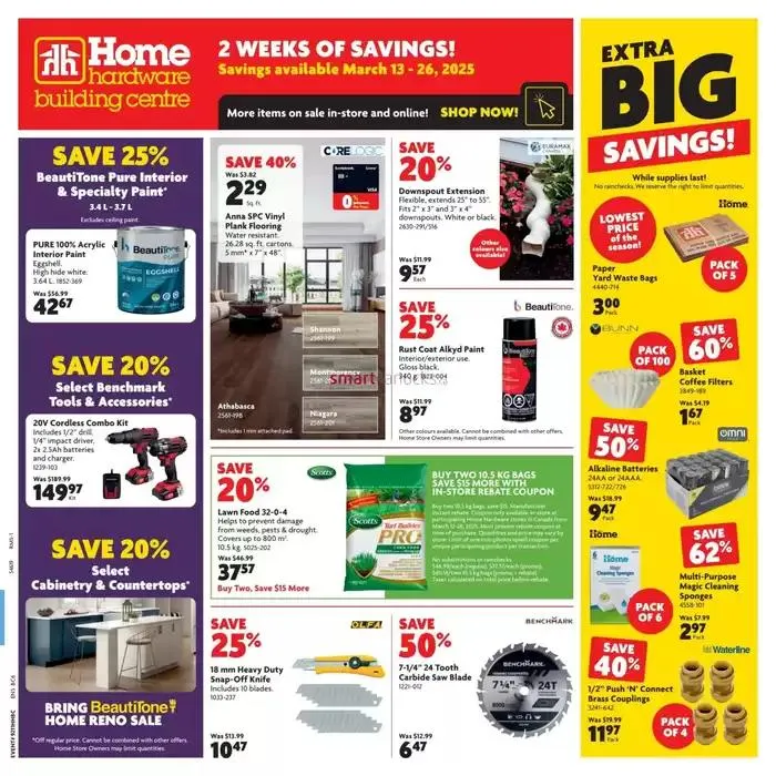 Discounts and promotions - 1