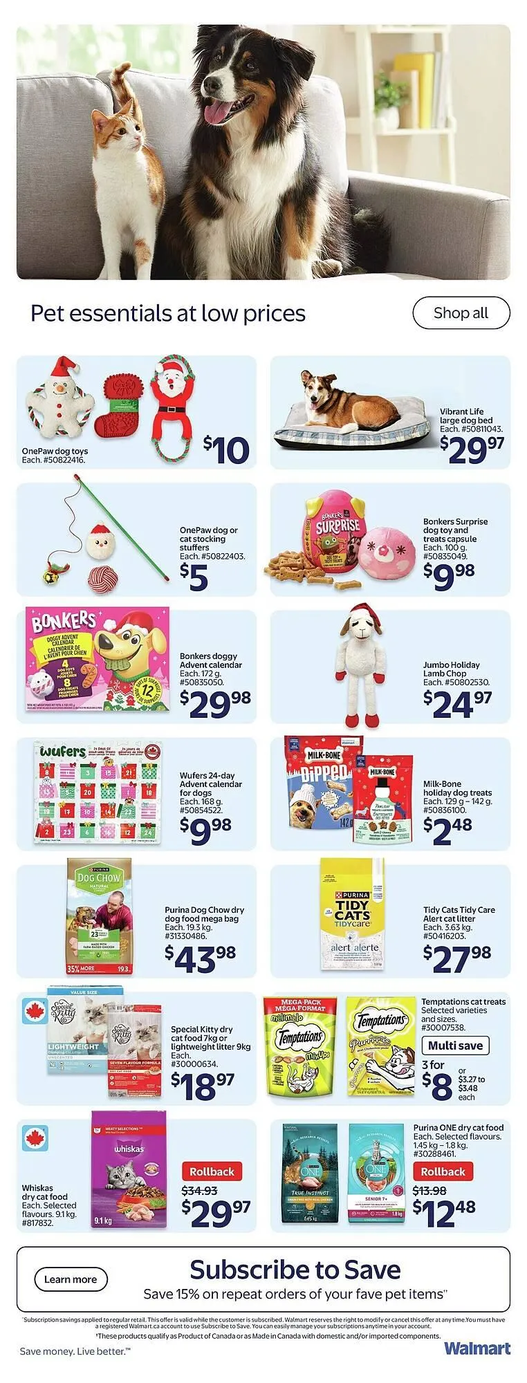 Walmart flyer from November 6 to November 13 2025 - flyer page 9