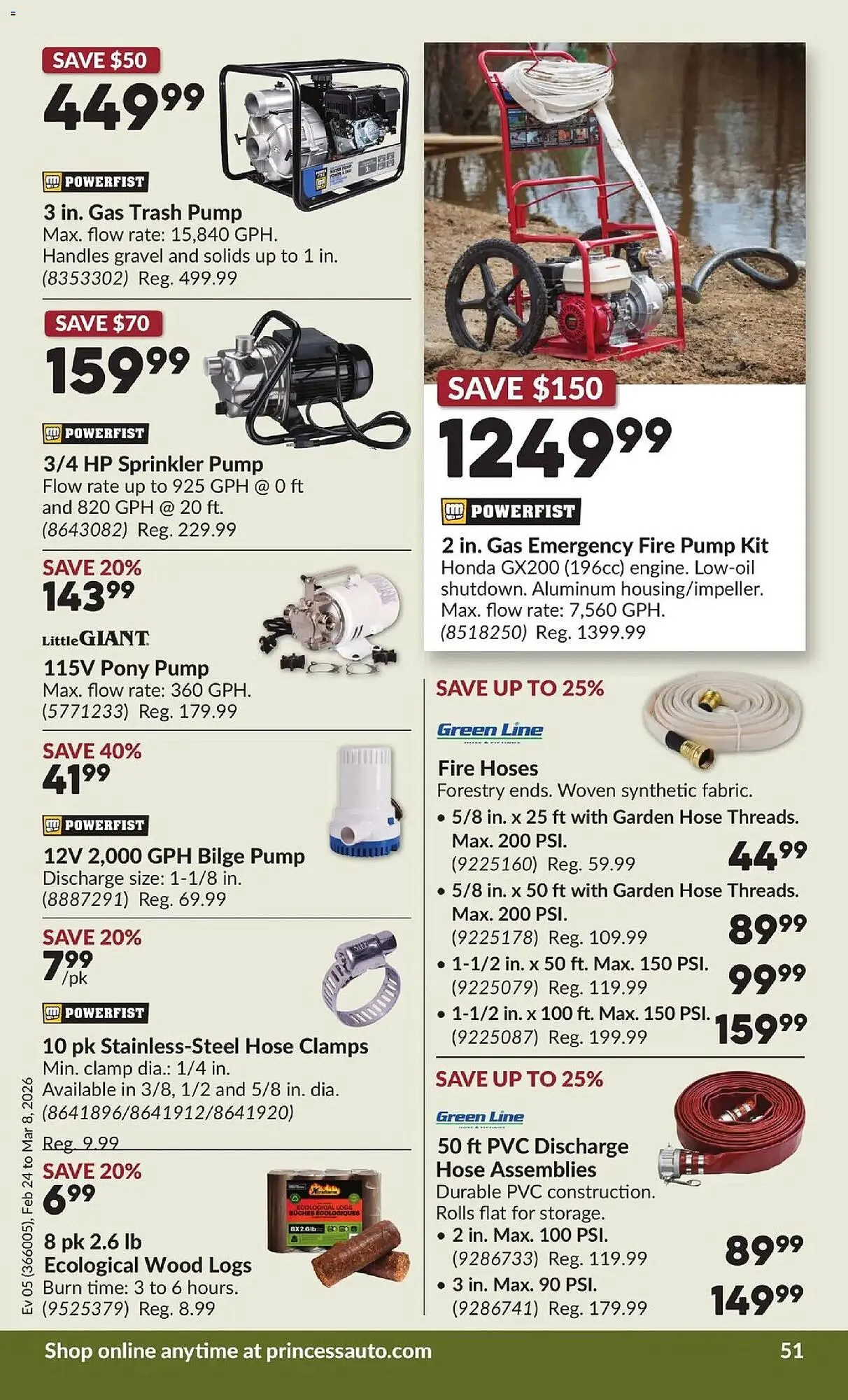 Princess Auto flyer from February 24 to March 9 2026 - flyer page 55