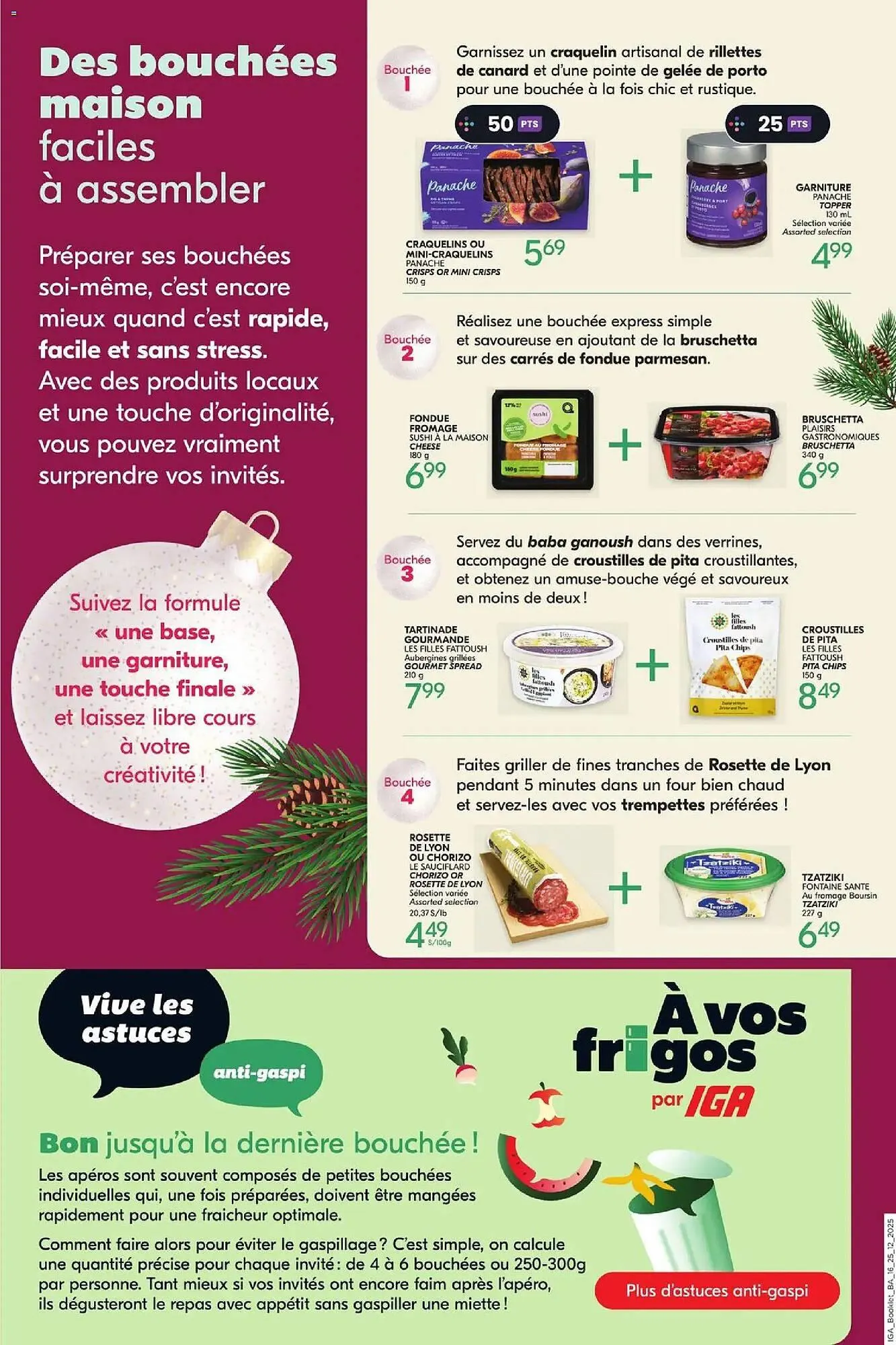 IGA flyer from December 25 to January 1 2026 - flyer page 6