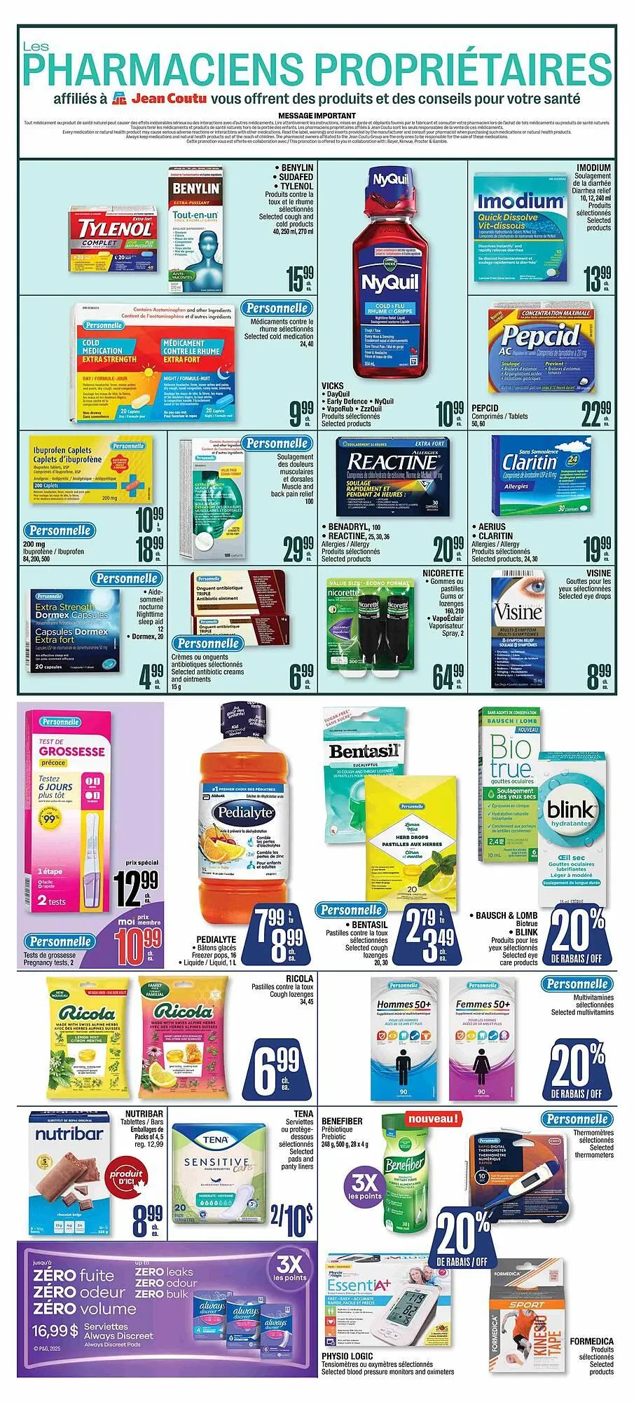 Jean Coutu flyer from September 11 to September 17 2025 - flyer page 4