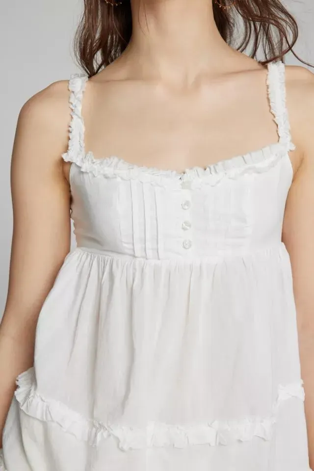 Kimchi Blue Alexis Tiered Babydoll Tunic Top