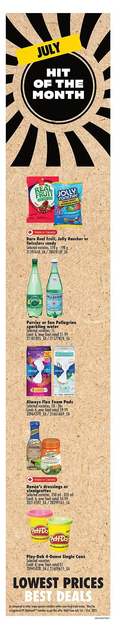 No Frills flyer from July 3 to July 9 2025 - flyer page 1