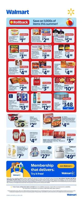 Walmart Flyer from June 18 to June 24 2026 - flyer page 3