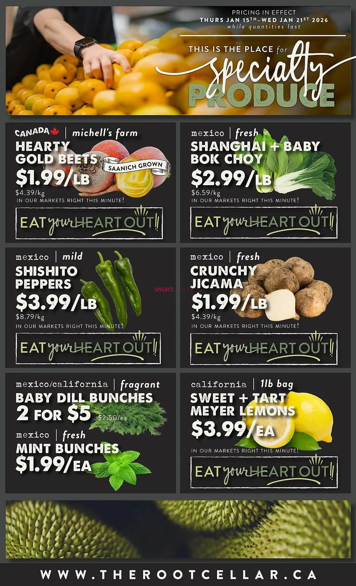 The Root Cellar flyer from January 15 to January 21 2026 - flyer page 3