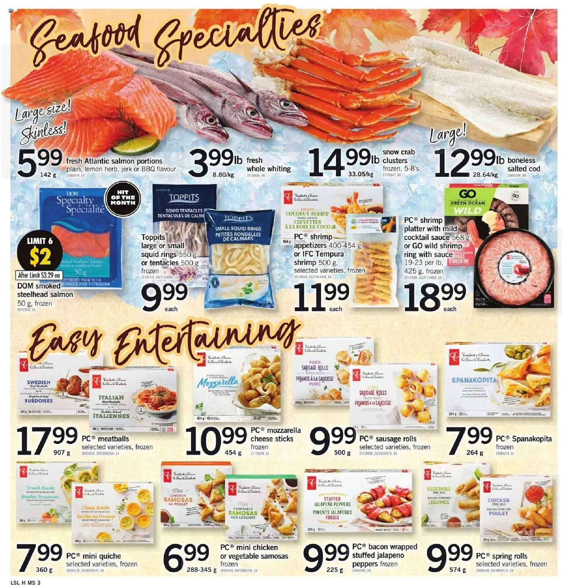Loblaws flyer from October 9 to October 12 2025 - flyer page 9