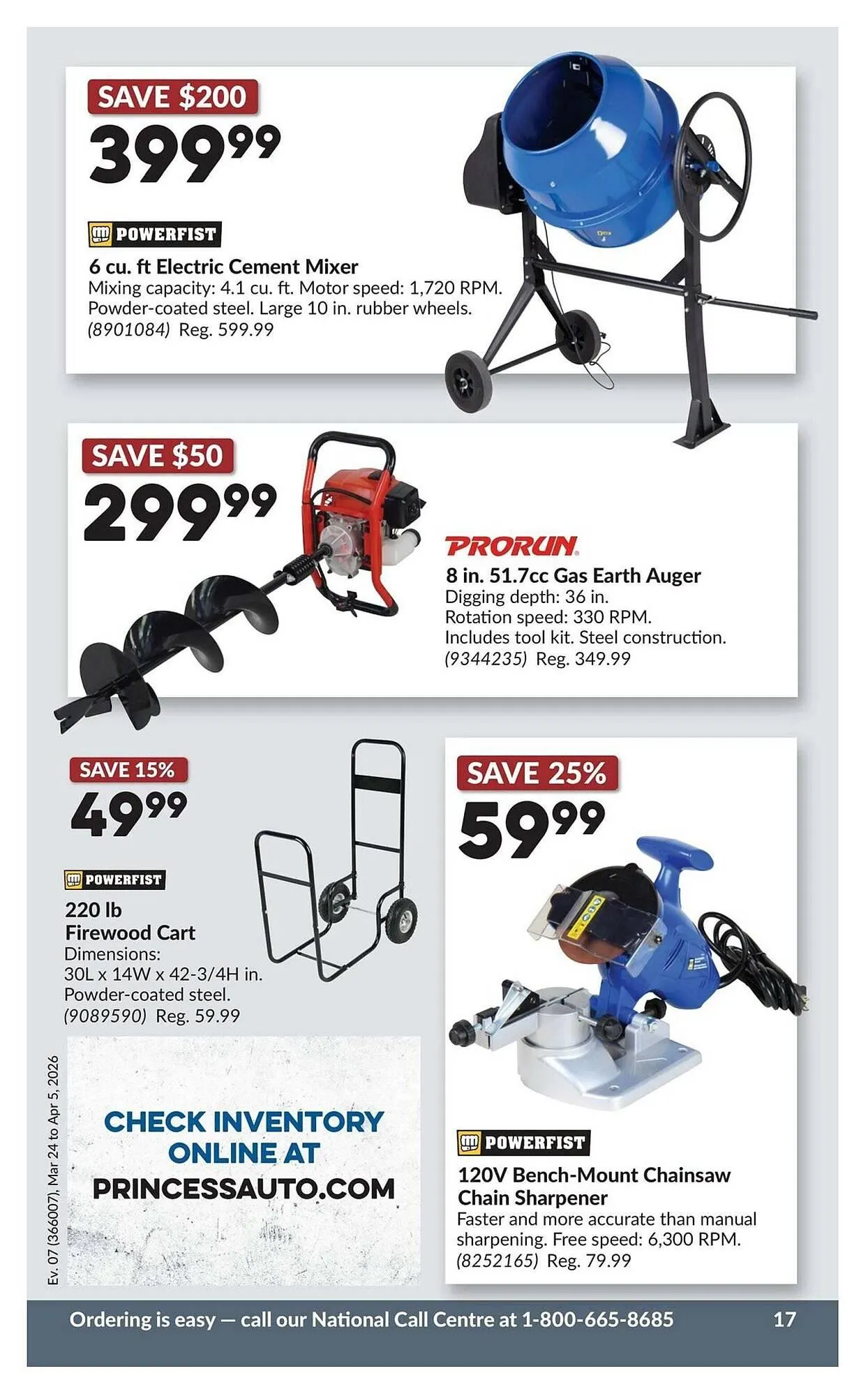 Princess Auto flyer from March 19 to March 26 2026 - flyer page 23