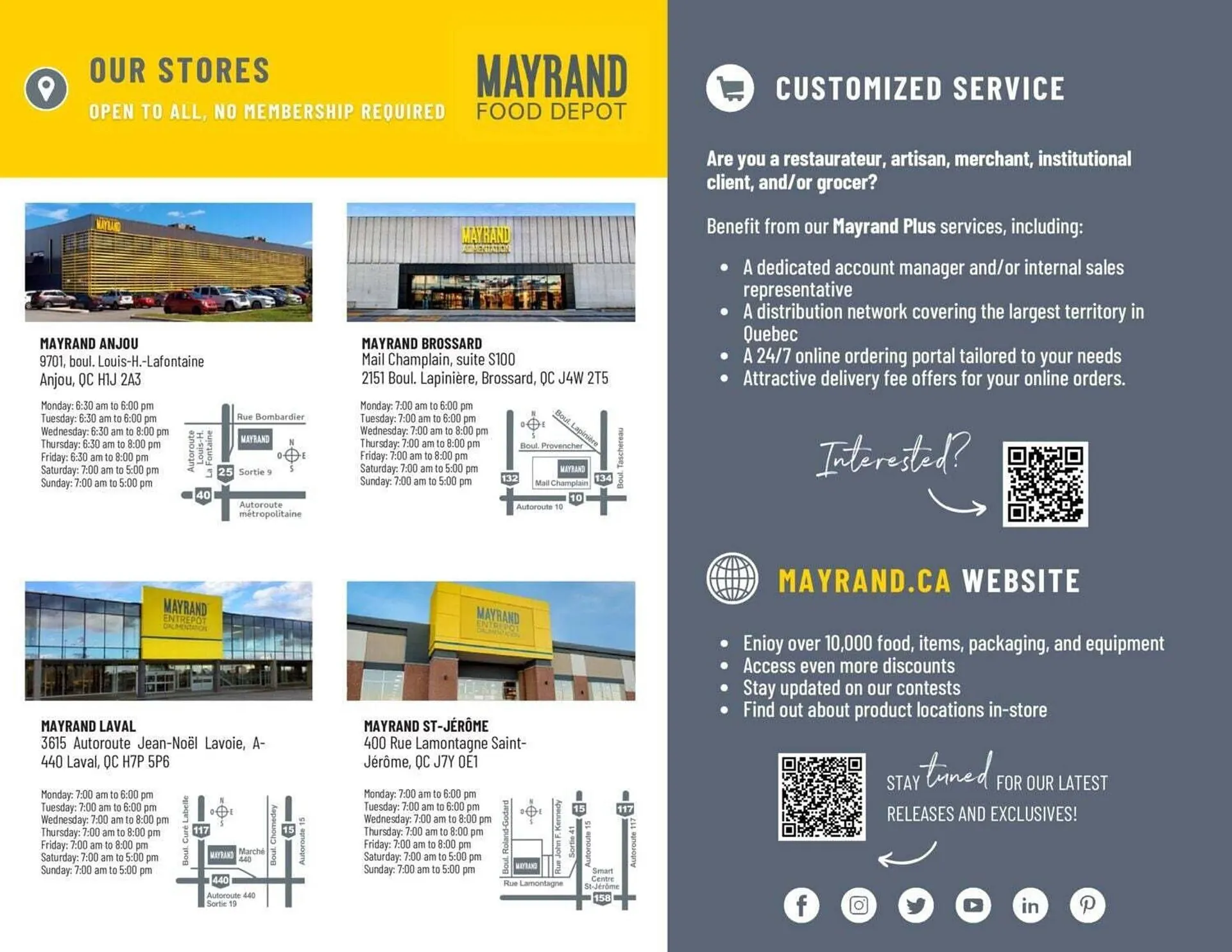 Mayrand flyer from April 2 to May 1 2025 - flyer page 7