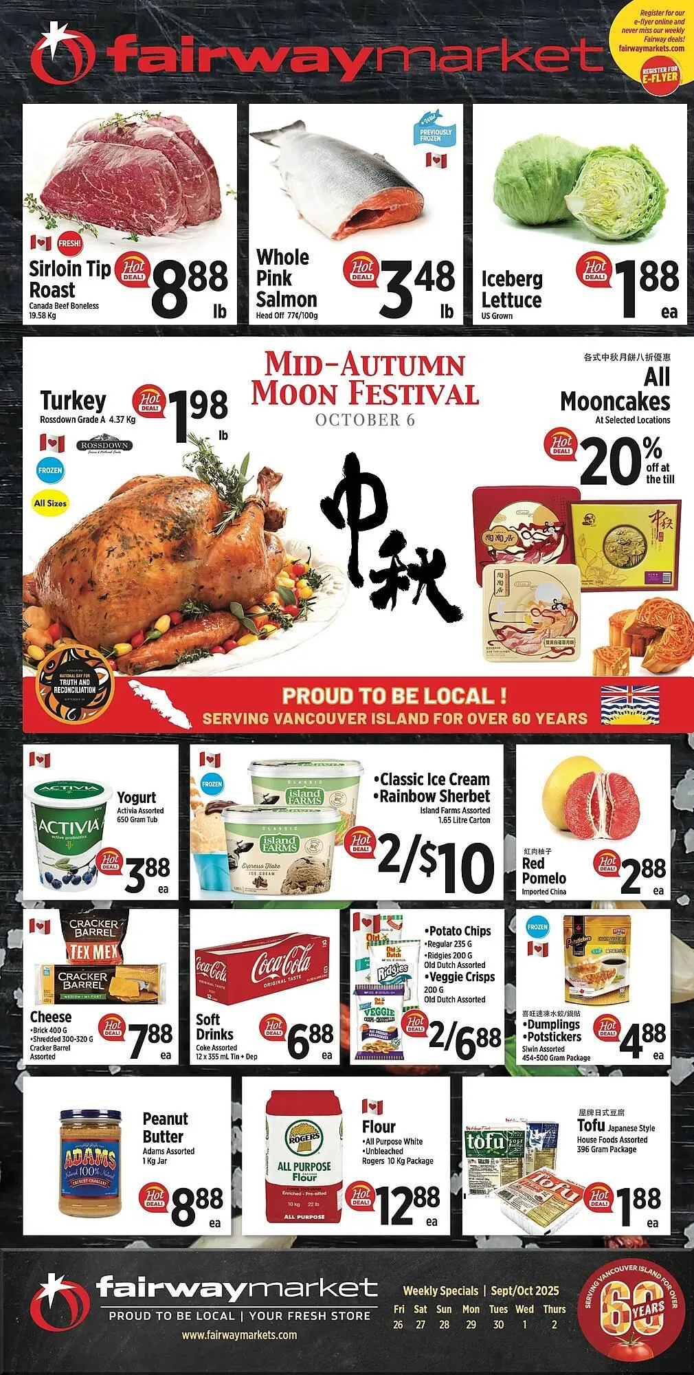 Fairway Market Canada flyer from September 25 to October 1 2025 - flyer page 1