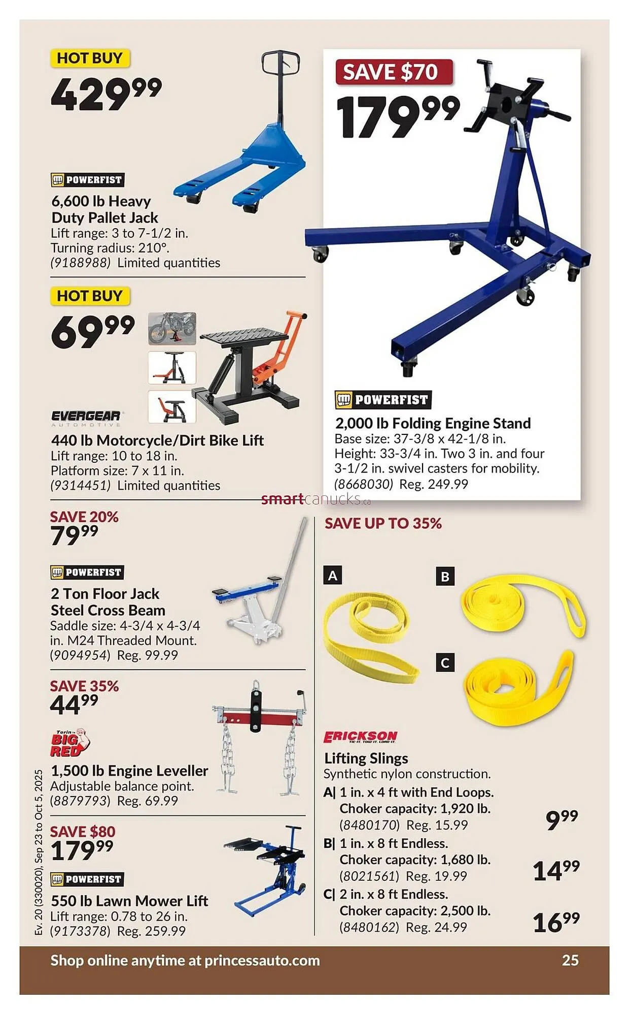 Princess Auto flyer from September 18 to September 24 2025 - flyer page 31