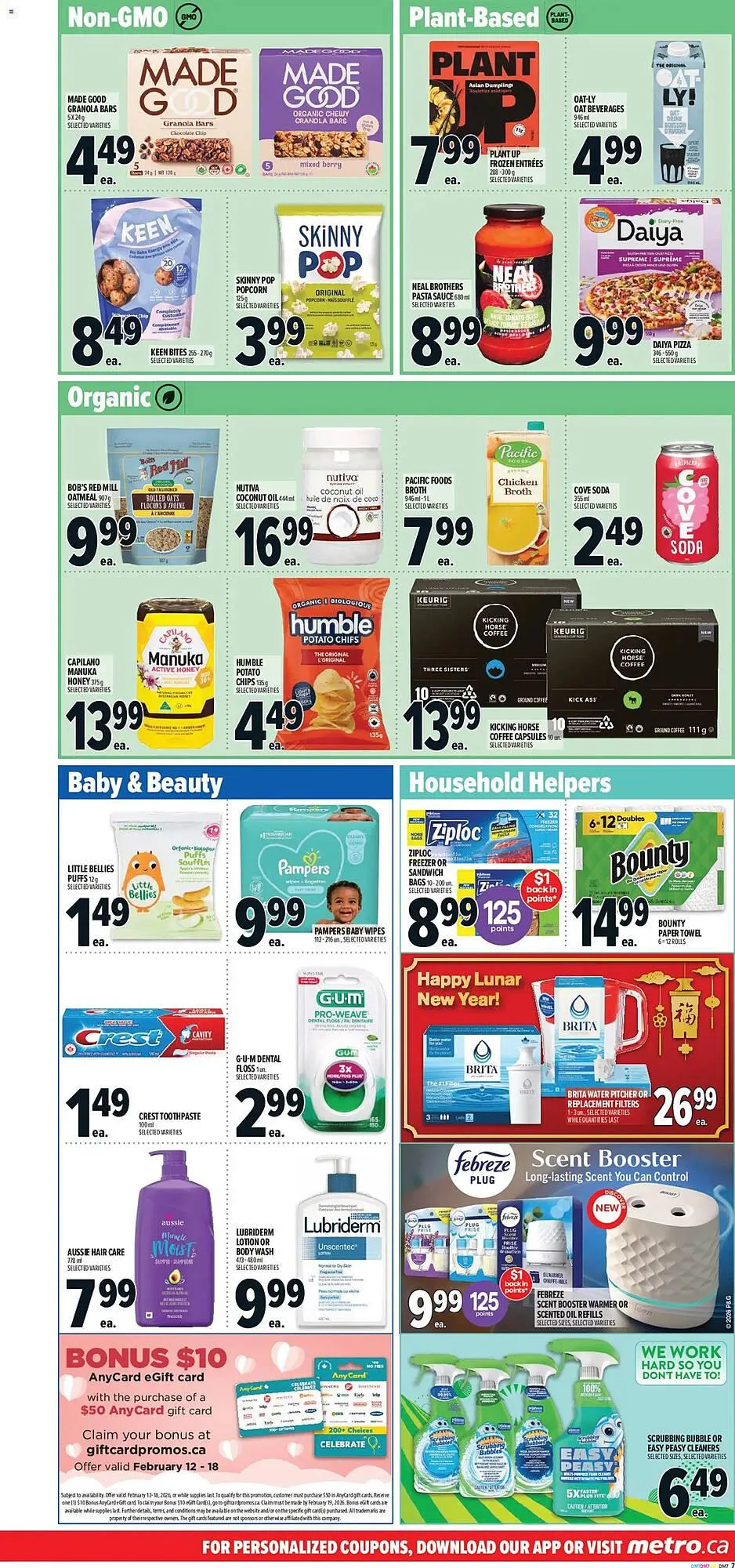 Metro flyer from February 12 to February 18 2026 - flyer page 15