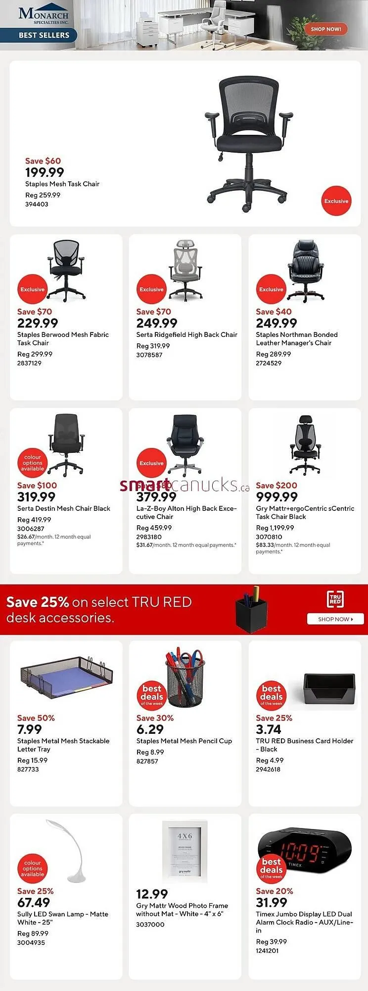 Staples flyer from April 24 to May 4 2025 - flyer page 15