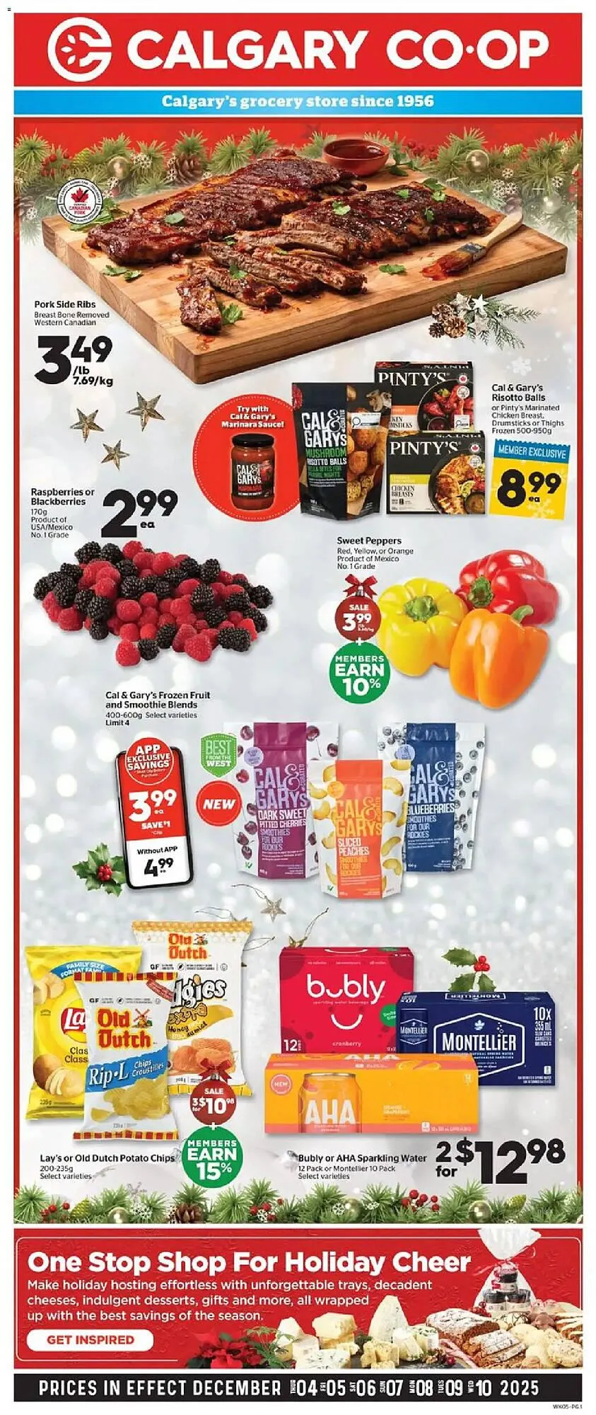 Calgary Co-op flyer from December 4 to December 10 2025 - flyer page 2